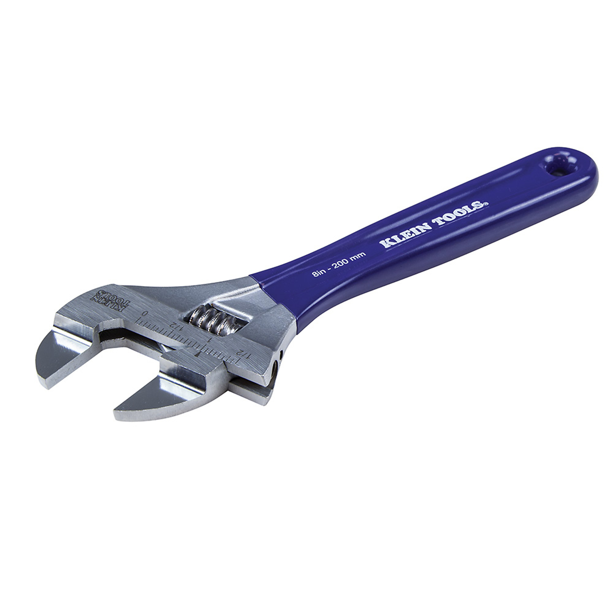 Klein Tools, Slim-Jaw Adjustable Wrench, 8in., Pieces (qty.) 1 Tool ...