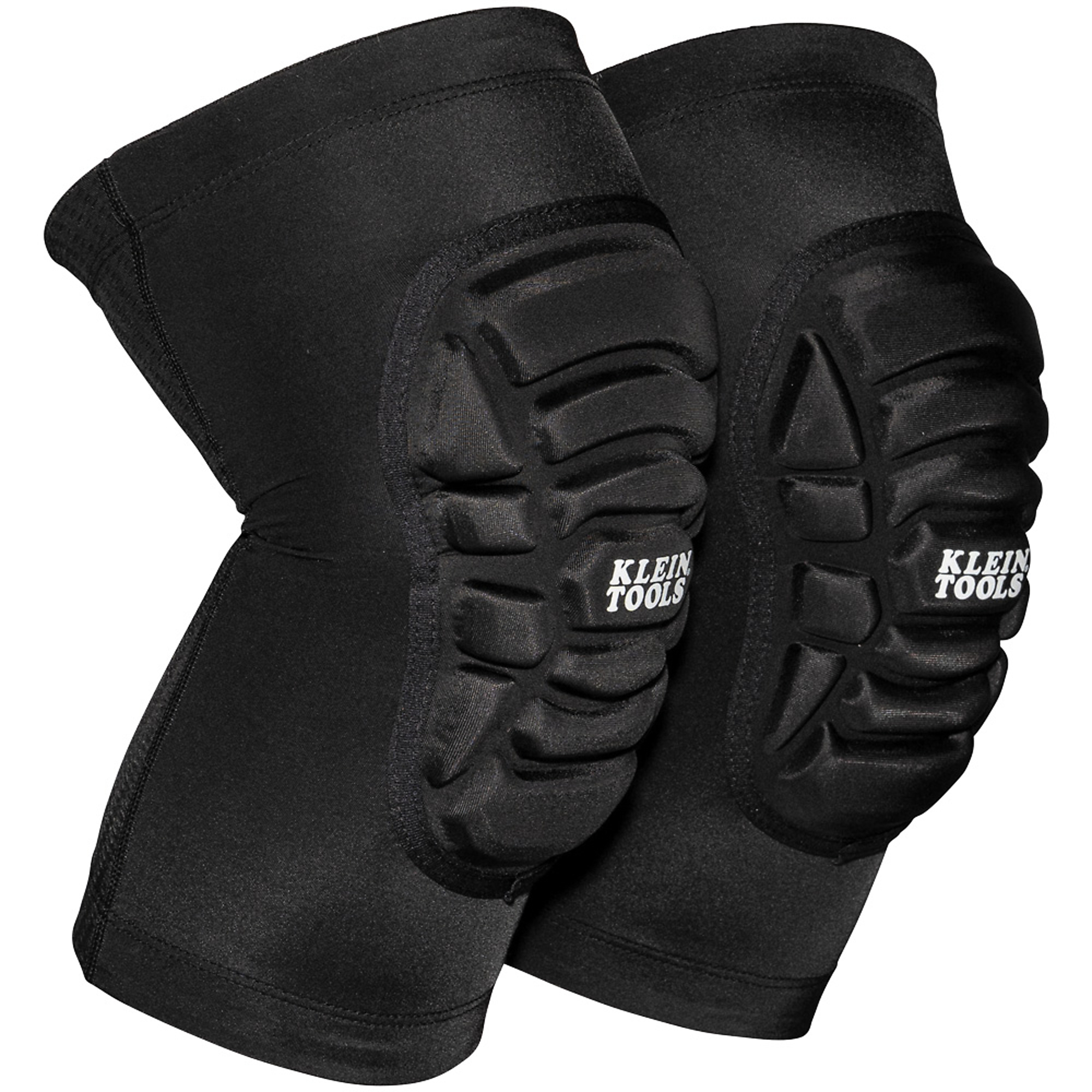 Klein Tools, Pair of Lightweight Knee Pad Sleeves, M/L, Black, PPE, Model# 60492