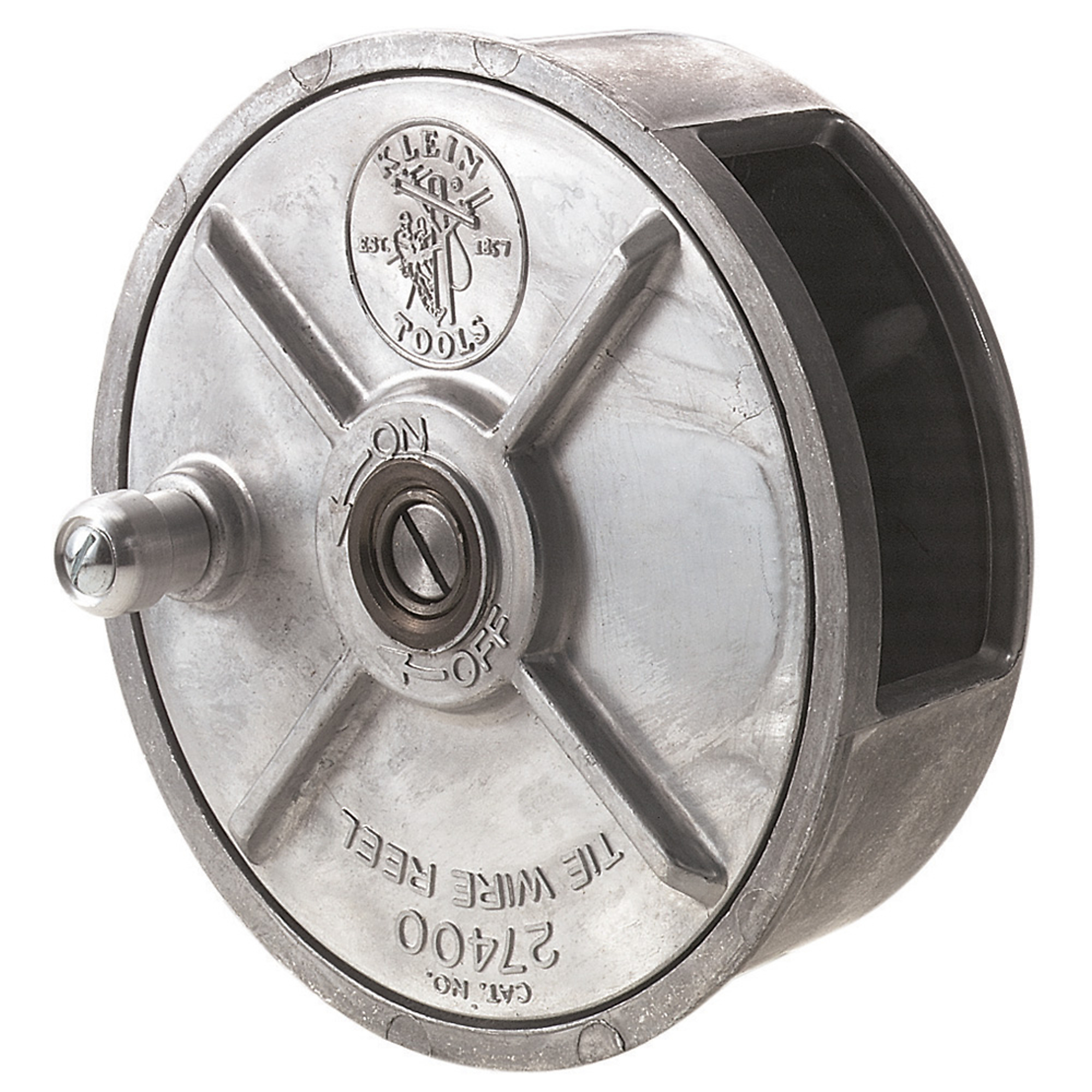 Klein Tools, Tie Wire Reel, Lightweight Aluminum, Model# 27400
