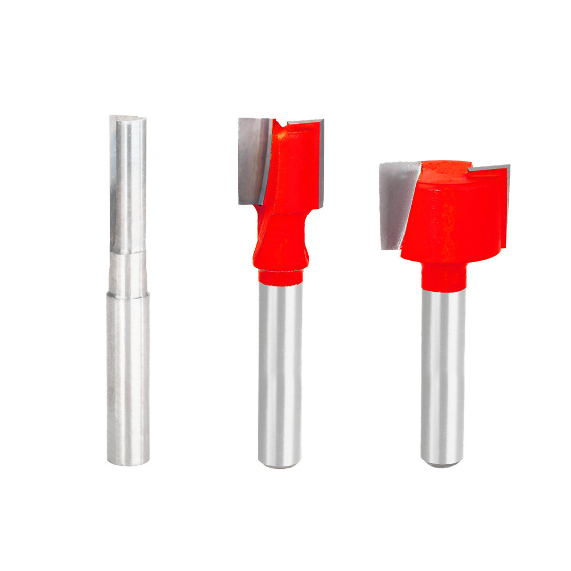 Diablo 3-Pc. Undersized Plywood Bit Set with 1/4in. Shank, Model# 89-660