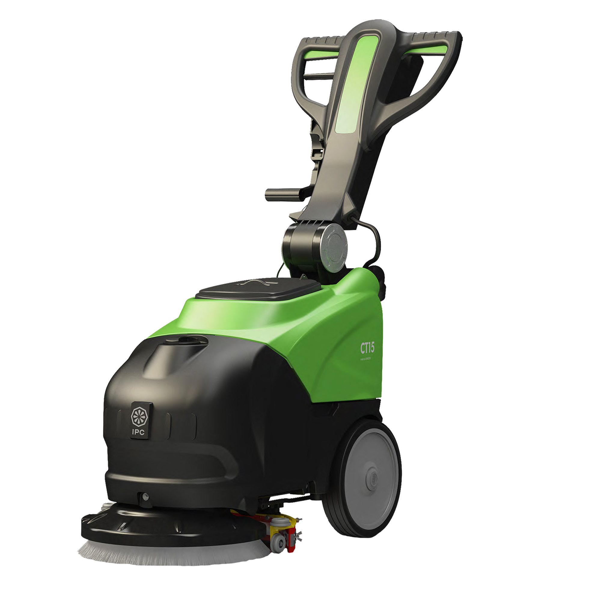 IPC Eagle, 14in. Compact Floor Scrubber Battery Powered, Capacity 5 Gal, Model# CT15