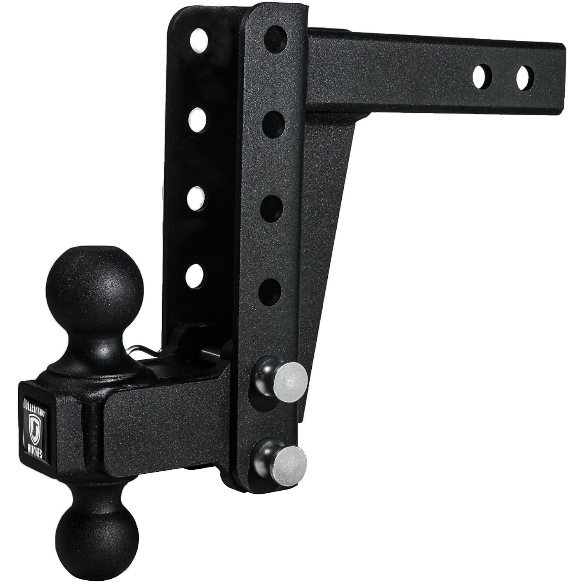 BulletProof Hitches, 2.0in. Medium Duty 6” Drop or Rise Hitch, Gross Towing Weight 14000 lb, Class Rating Class IV, Model# MD206
