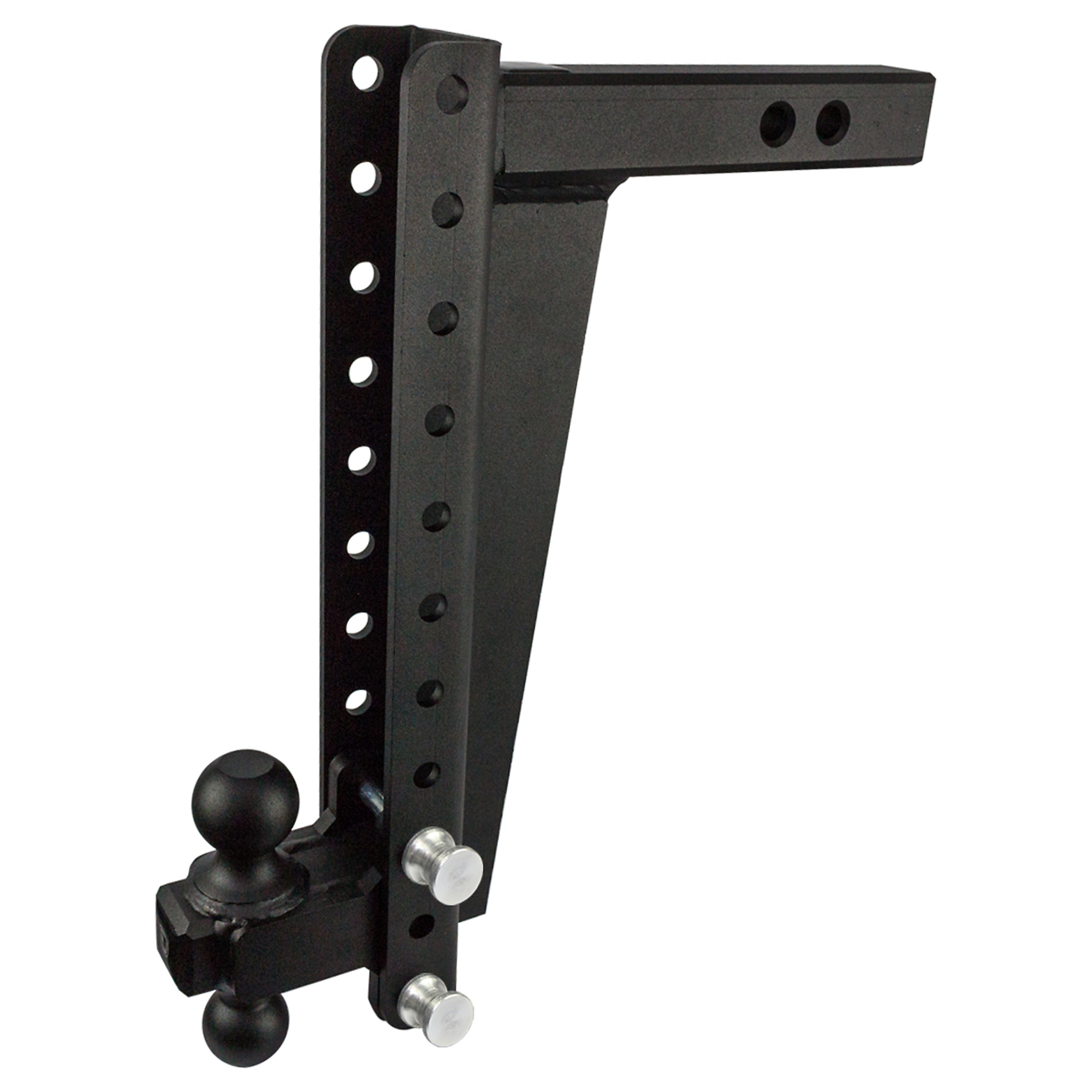 BulletProof Hitches, 2.0in. HEAVY DUTY 16” DROP/RISE HITCH, Gross Towing Weight 22000 lb, Class Rating Class IV, Model# HD2016