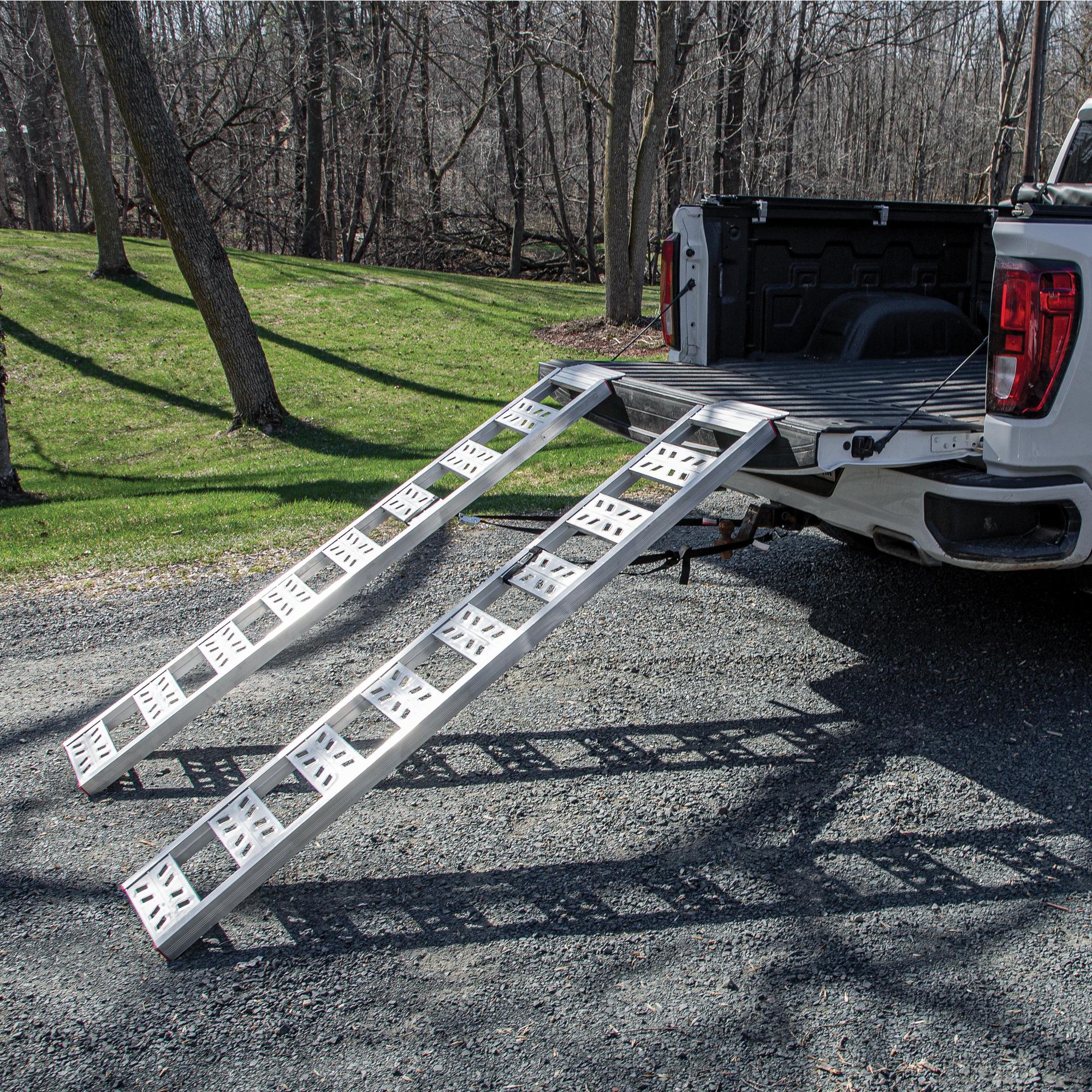 Yutrax, 77” Utility Ramps, 1800 lb. Load Capacity, Material Aluminum ...