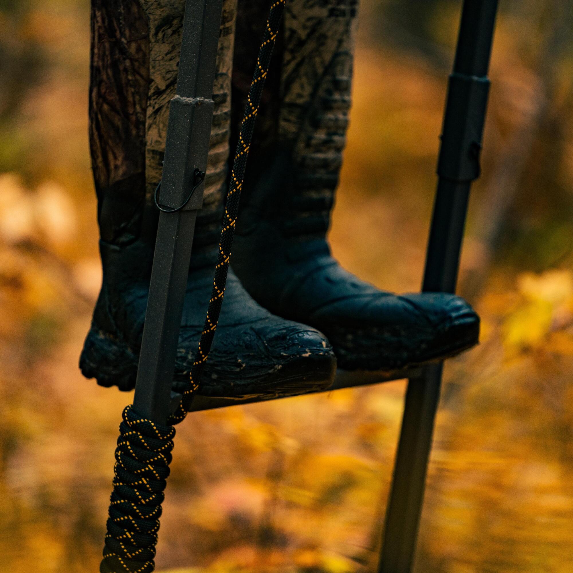 Rivers Edge, Jumbo Jack 1Man Ladder Stand, 17’1” Height, Color Black