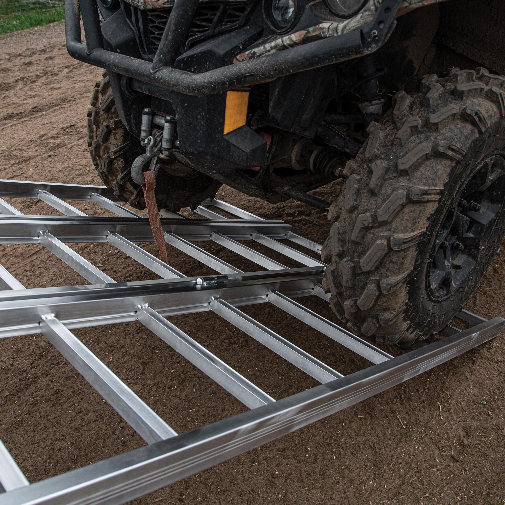 Torl Ramp Yutrax, 78” Tri-Fold Ramp, 1750 lb. Load Capacity, Capacity 1750 lb ...