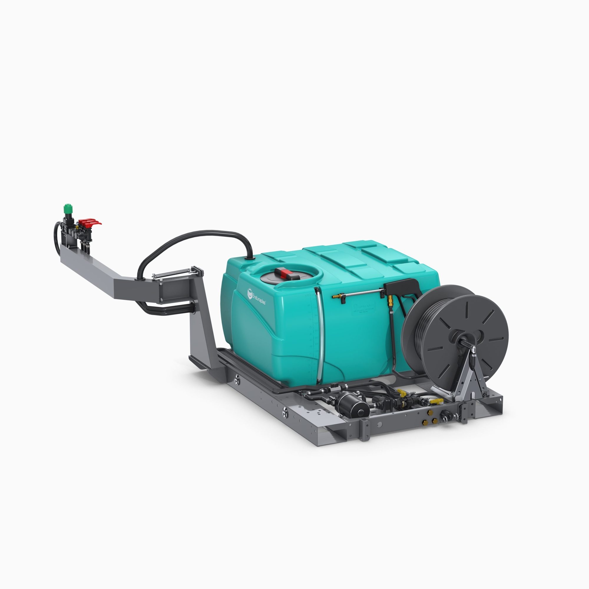 Enduraplas, 60 GALLON FIELD BOSS ECOLITE UTV SPRAYER, Tank Size 60 Gal, Flow 7 GPM, Pressure 70 PSI, Model# SFB060FG712V