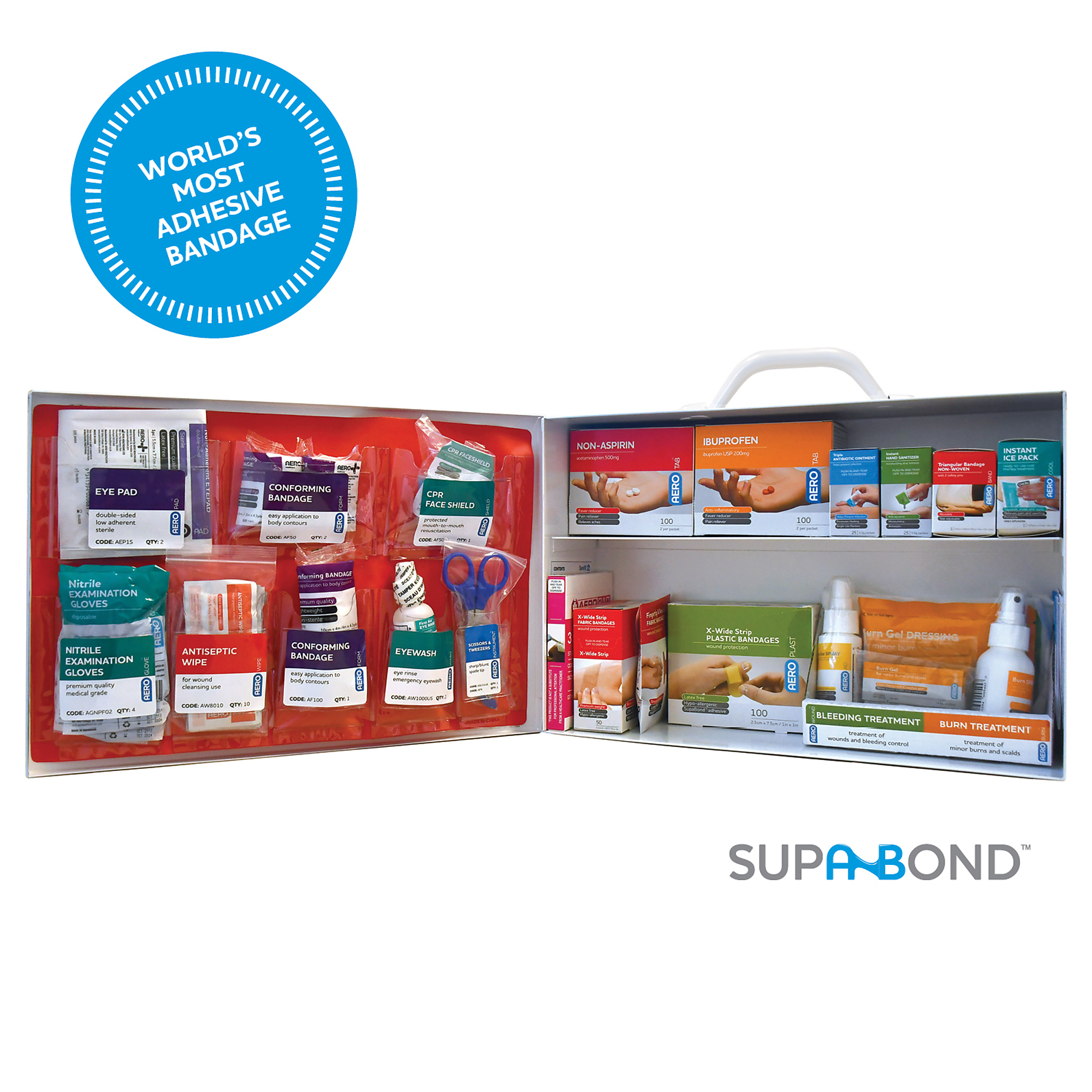 Aero Healthcare, SUREFILL 2 Shelf Refill 80 Series Class A, Items Per Kit 479 Class A, ANSI Compliant, Model# SF80AMT-SF
