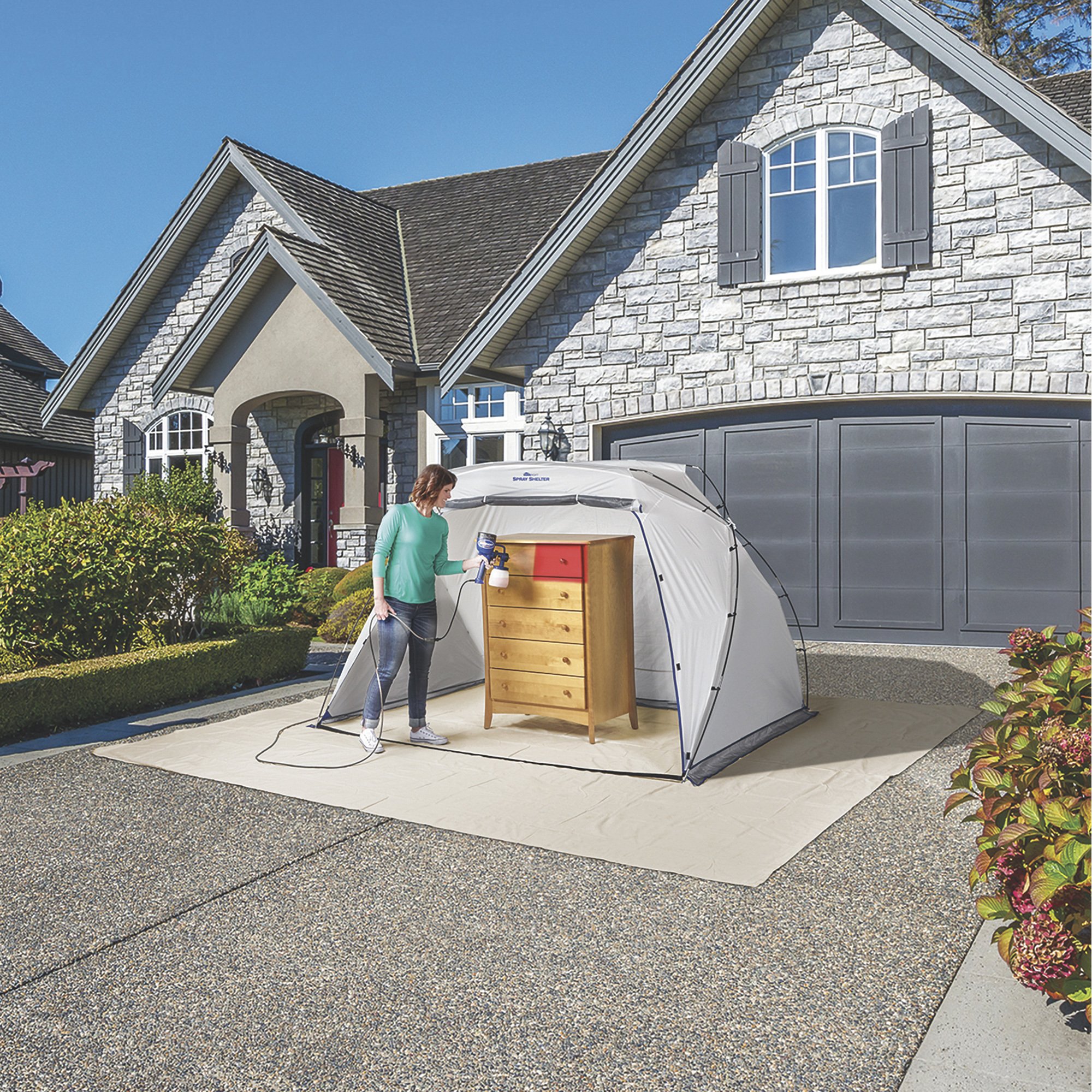 HomeRight Large Portable Paint Spray Booth, Model C900038 Northern Tool