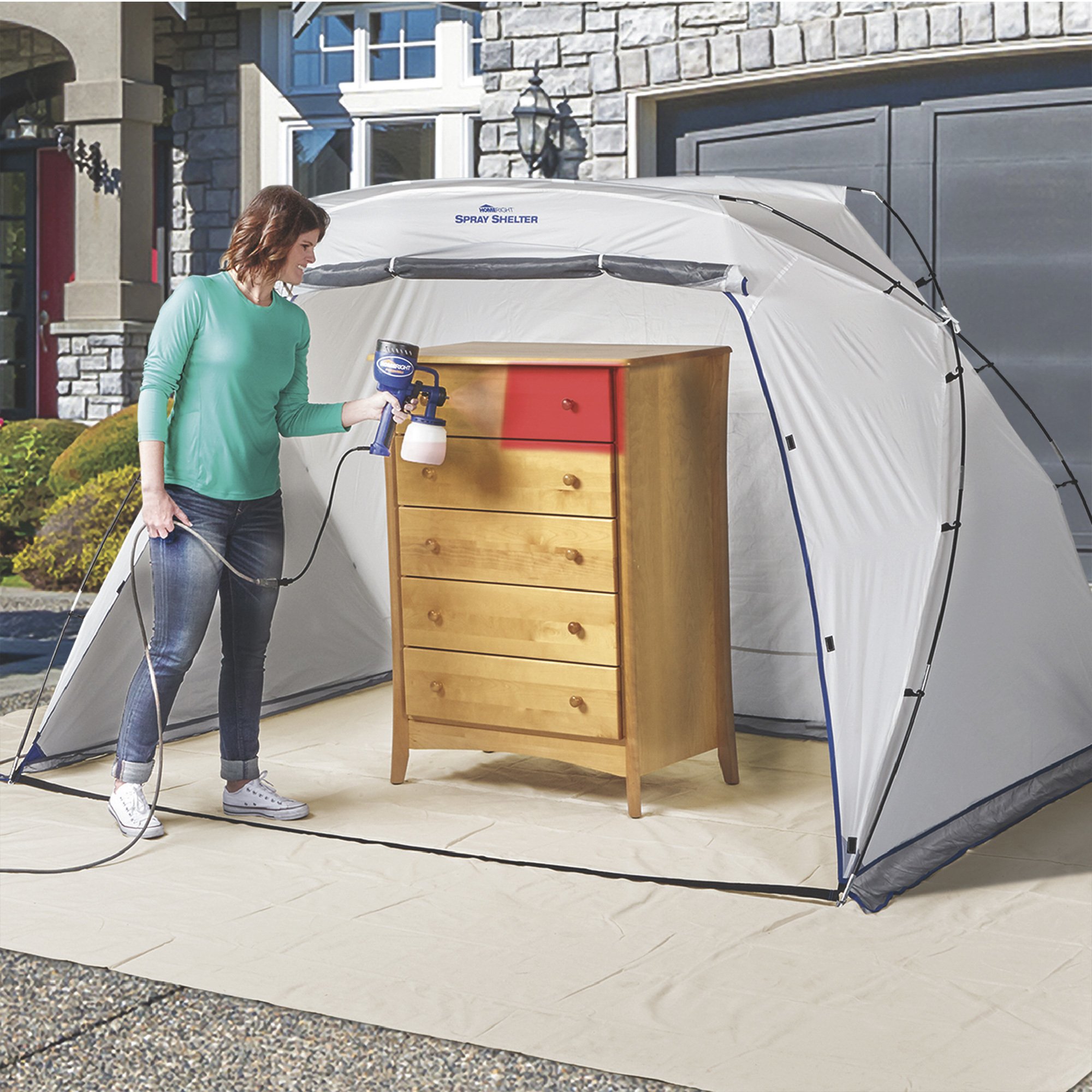 HomeRight Large Portable Paint Spray Booth, Model C900038 Northern Tool