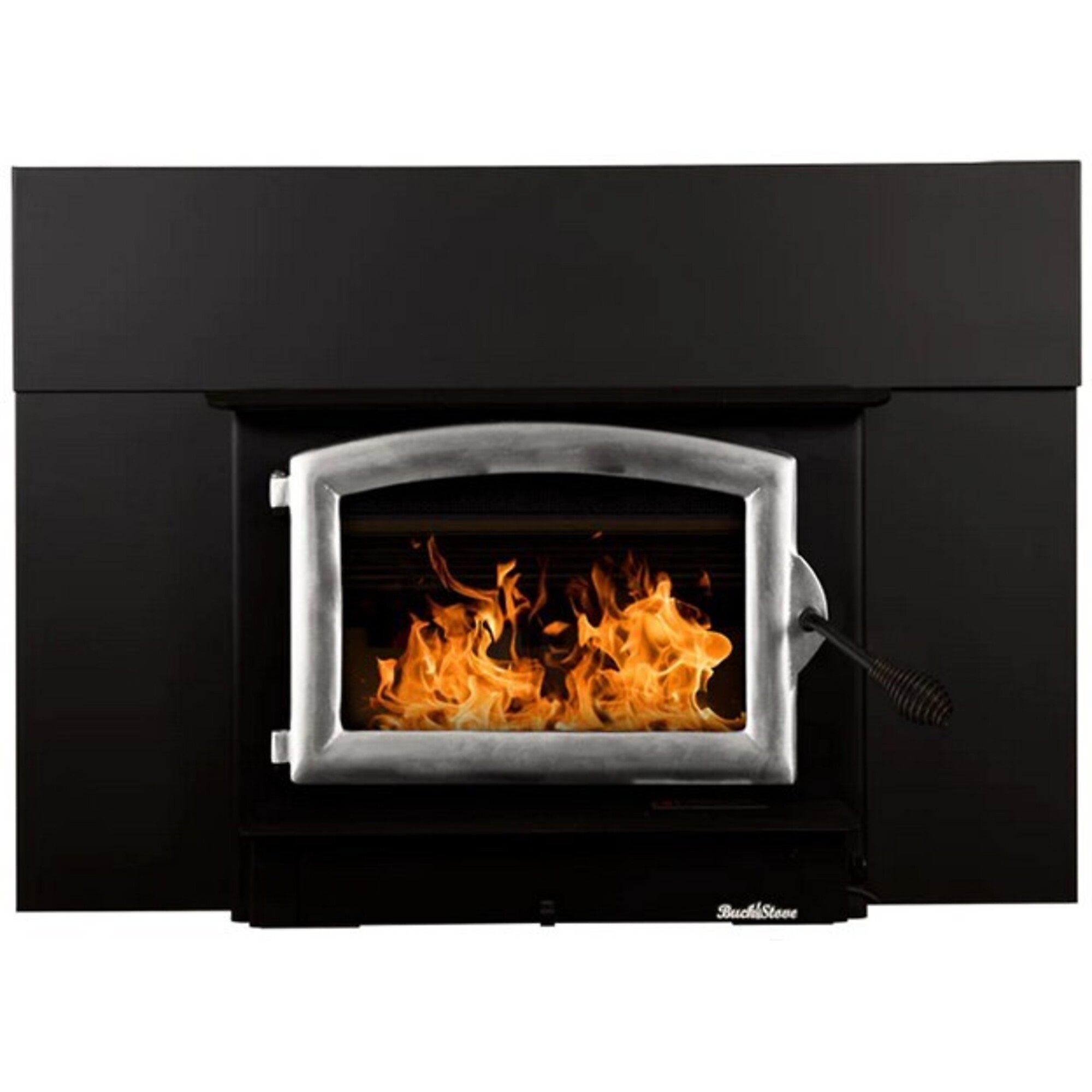 Buck, Wood Burning Insert withh Pewter Door and Blower, Heat Output ...