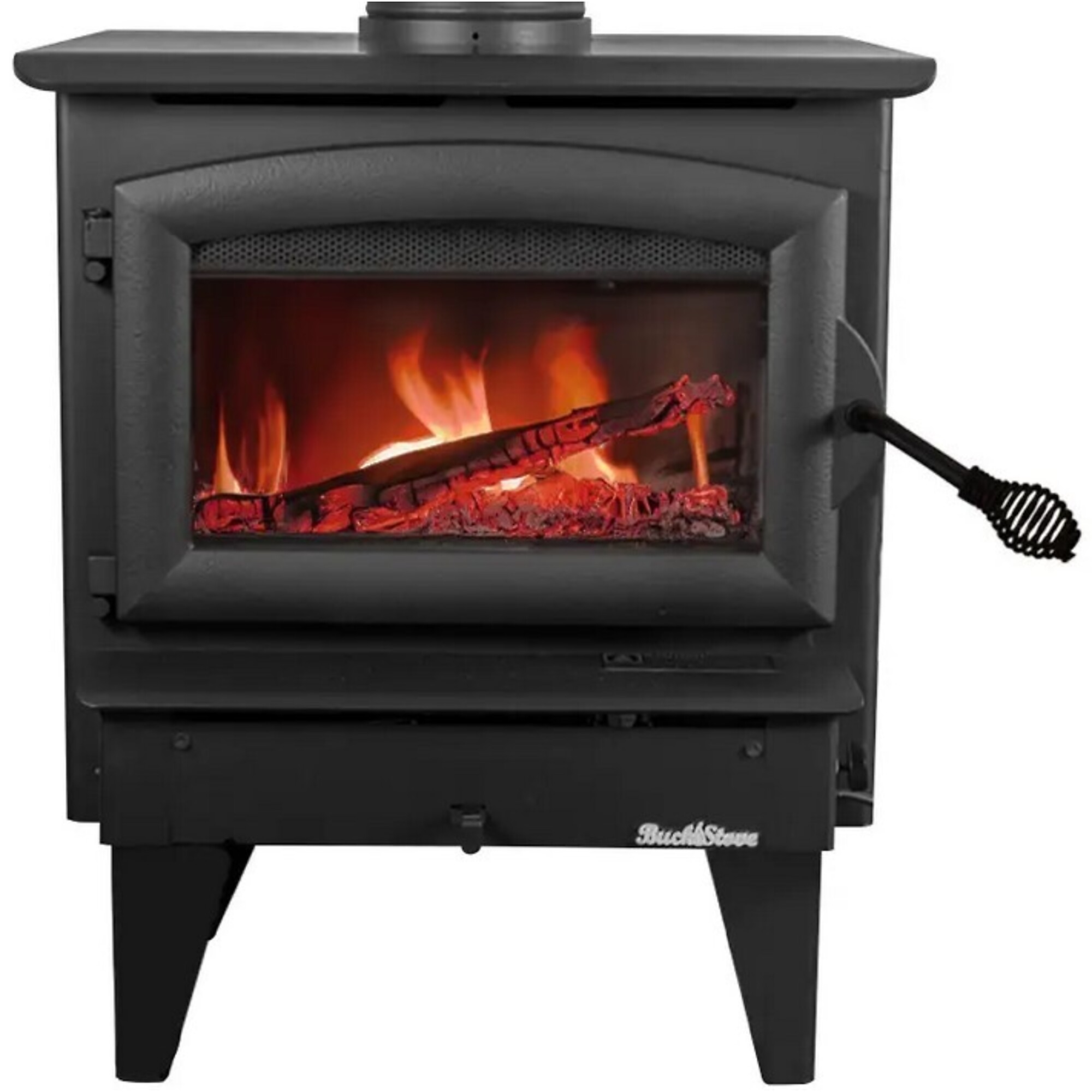 Buck, Wood Stove with Blower, Heat Output 28901 Btu/hour, Heating Capability 1800 ft², Model# FP 21SLL
