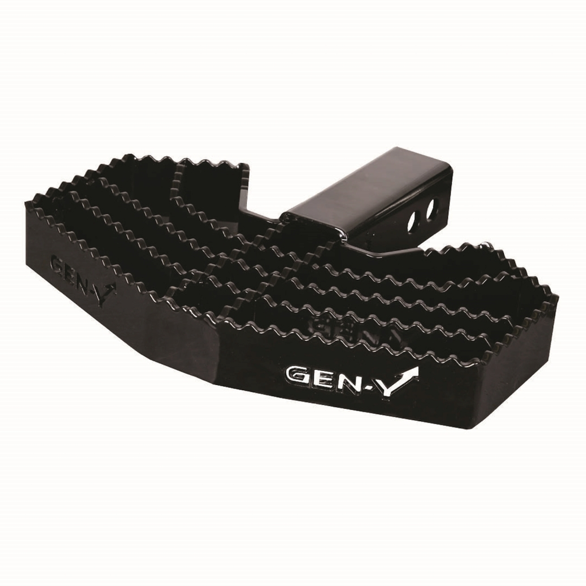 Gen-Y Hitch, 2in. Shank Heavy-Duty 500lb Serrated Hitch Step, Gross Towing Weight 500 lb, Model# GH-030