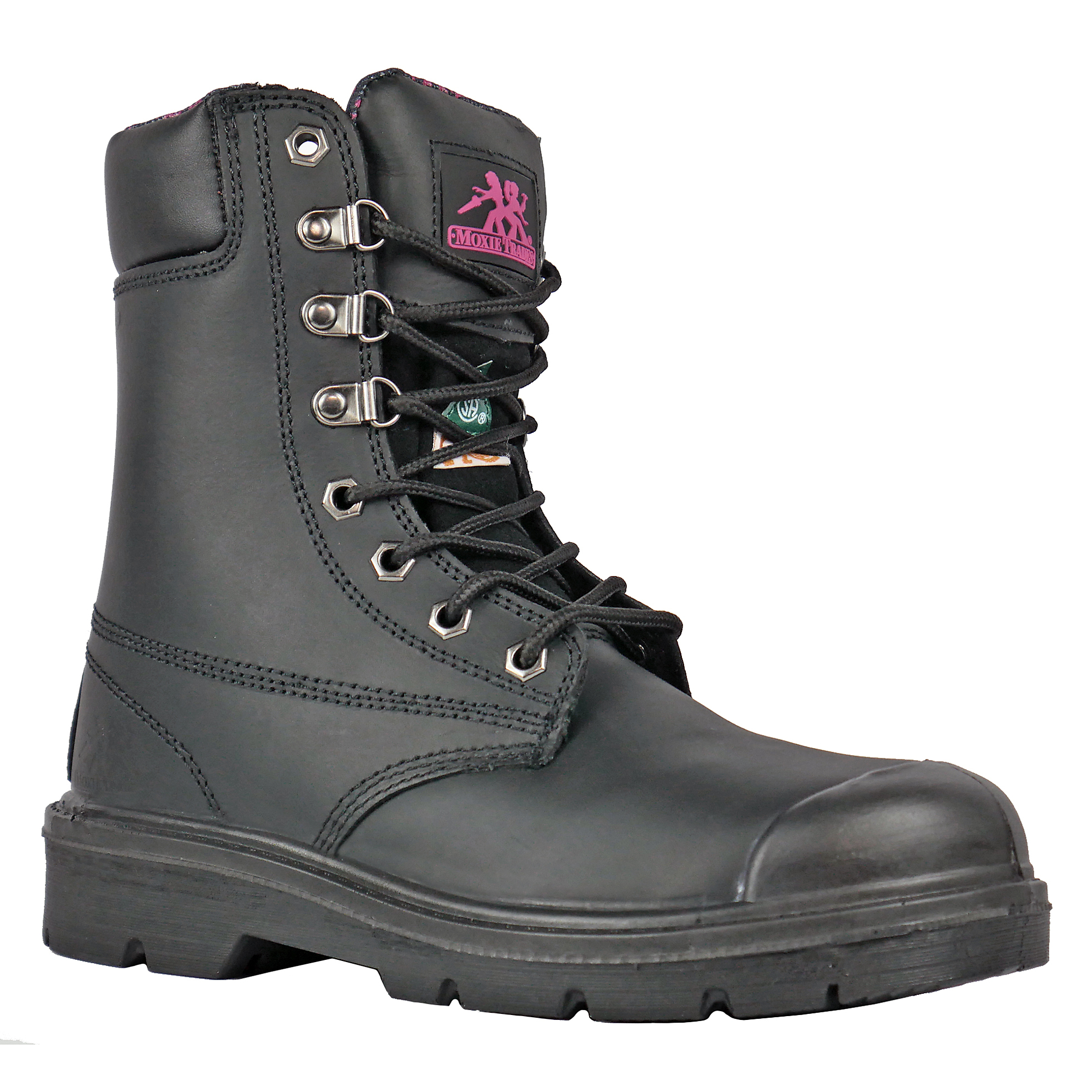 Moxie Trades Wos. Blk. 8 Inch Waterproof Steel Toe CSA Approved