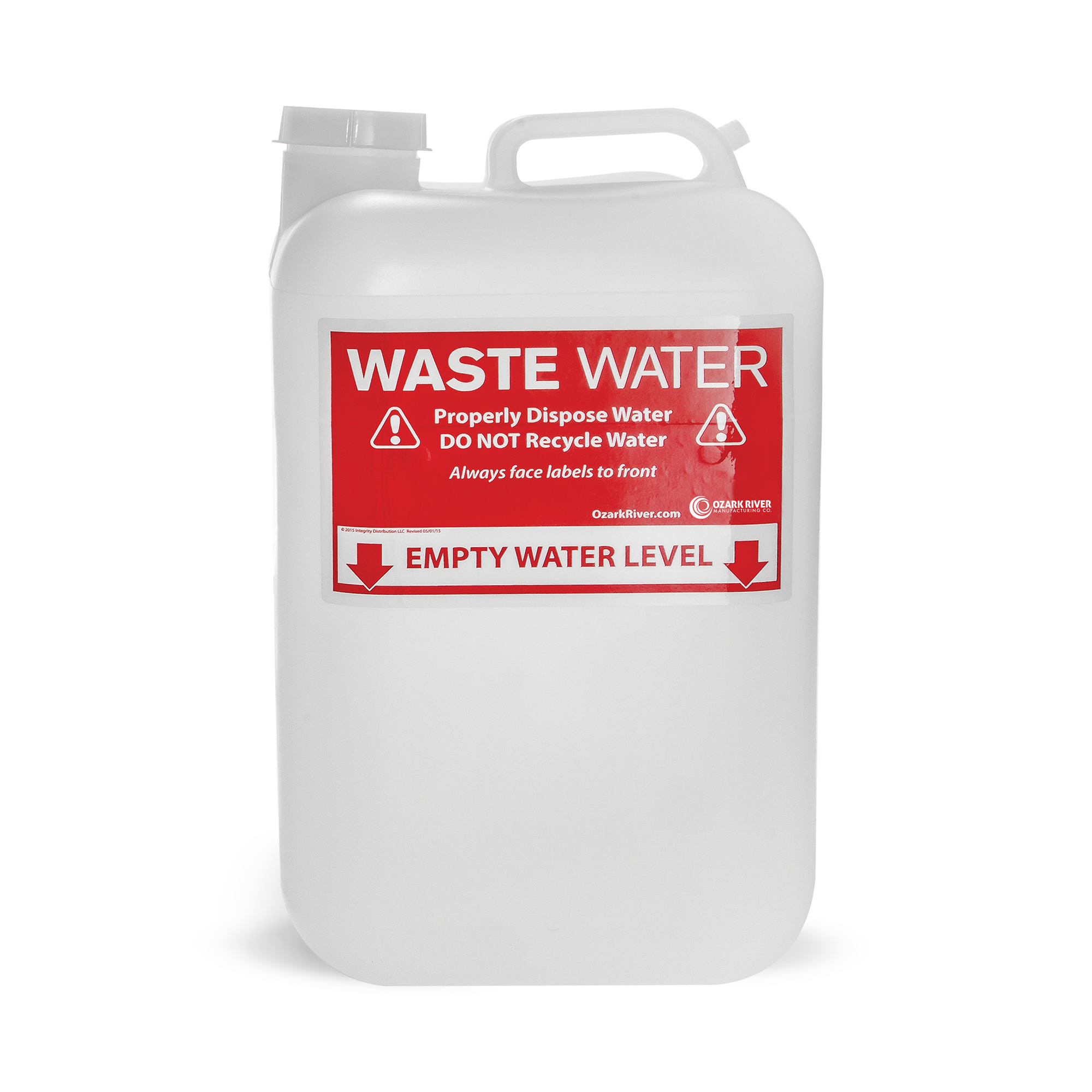 Ozark River Holdings, LLC, Waste Water Tank, Model# Waste Water Tank