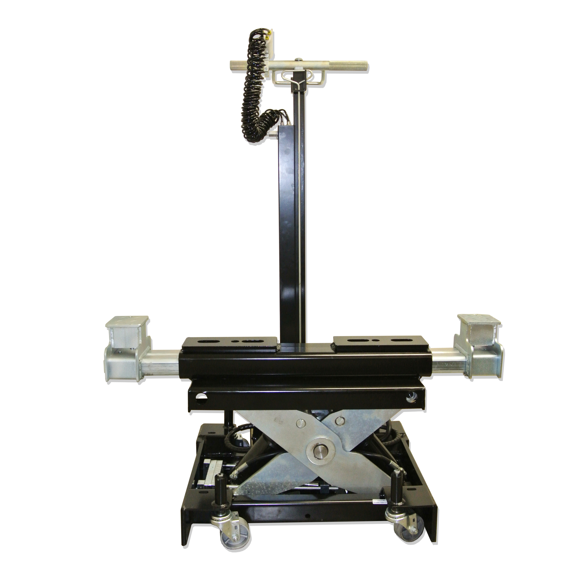 Scorpion Jacks Scissor Floor Jacks for Trucks - 12-Ton Lift Capacity, 28.56in. Max Lift Height, Air/Oil Powered, Model# TJ12E