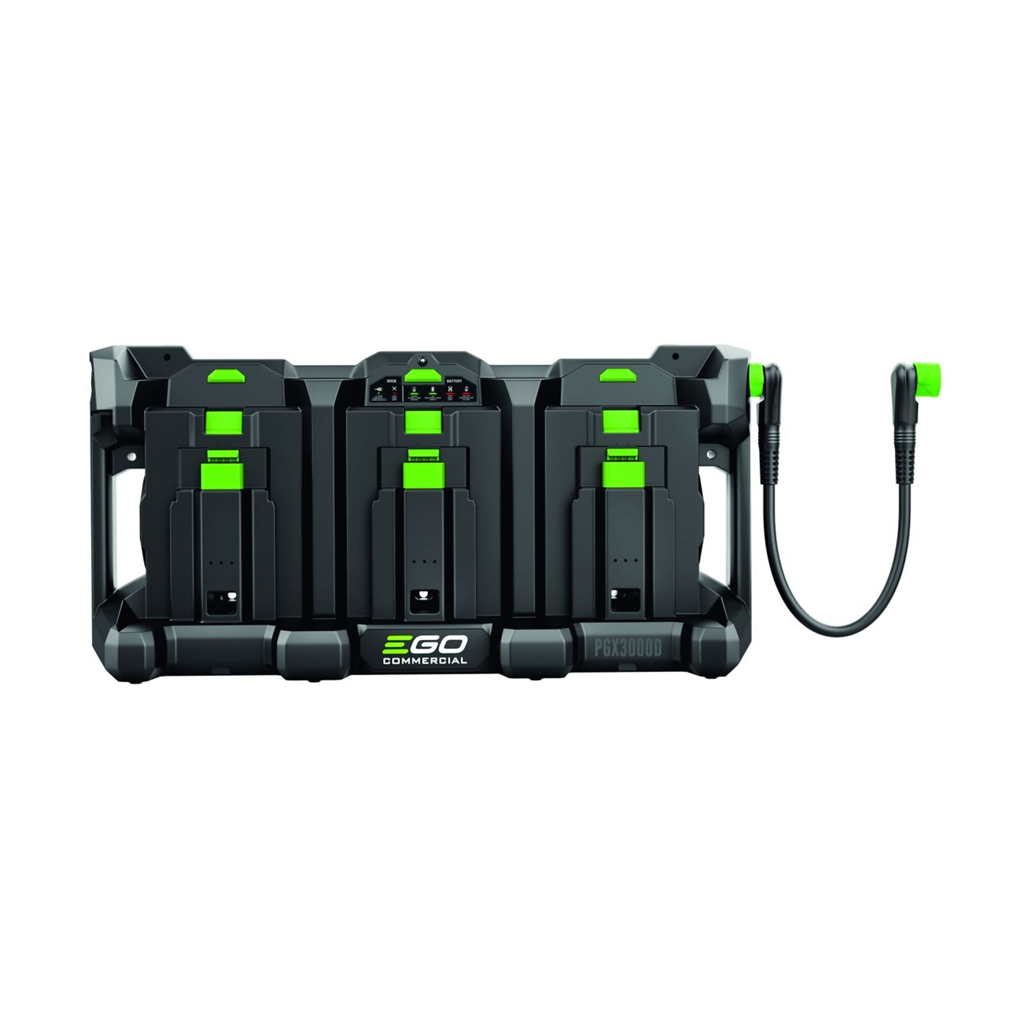 EGO, PGX Commercial Charging 3-Port Dock, Model# PGX3000D