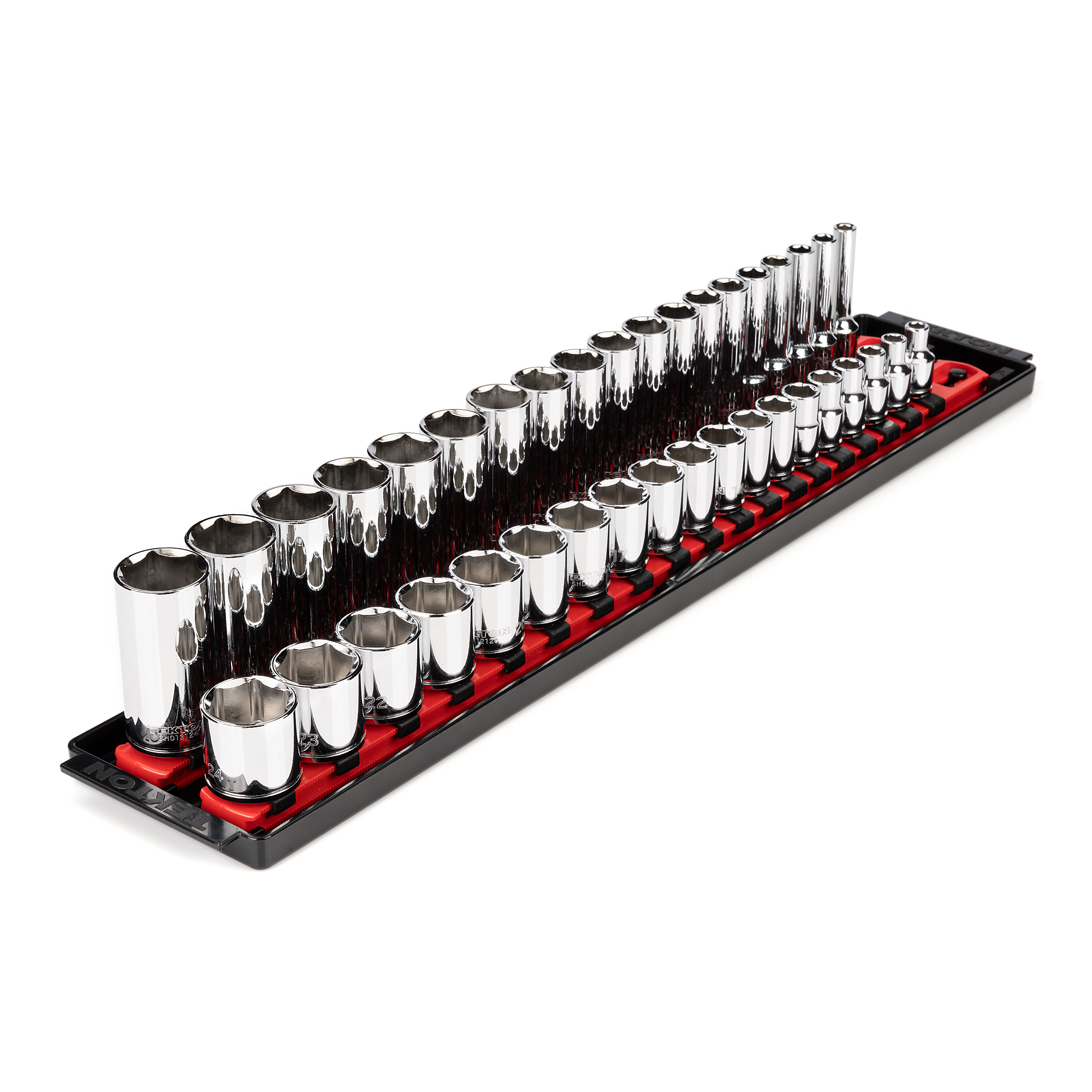 TEKTON 3/8-Inch Drive Deep 6-Point Socket – 10mm, Chrome-Plated, SHD13110