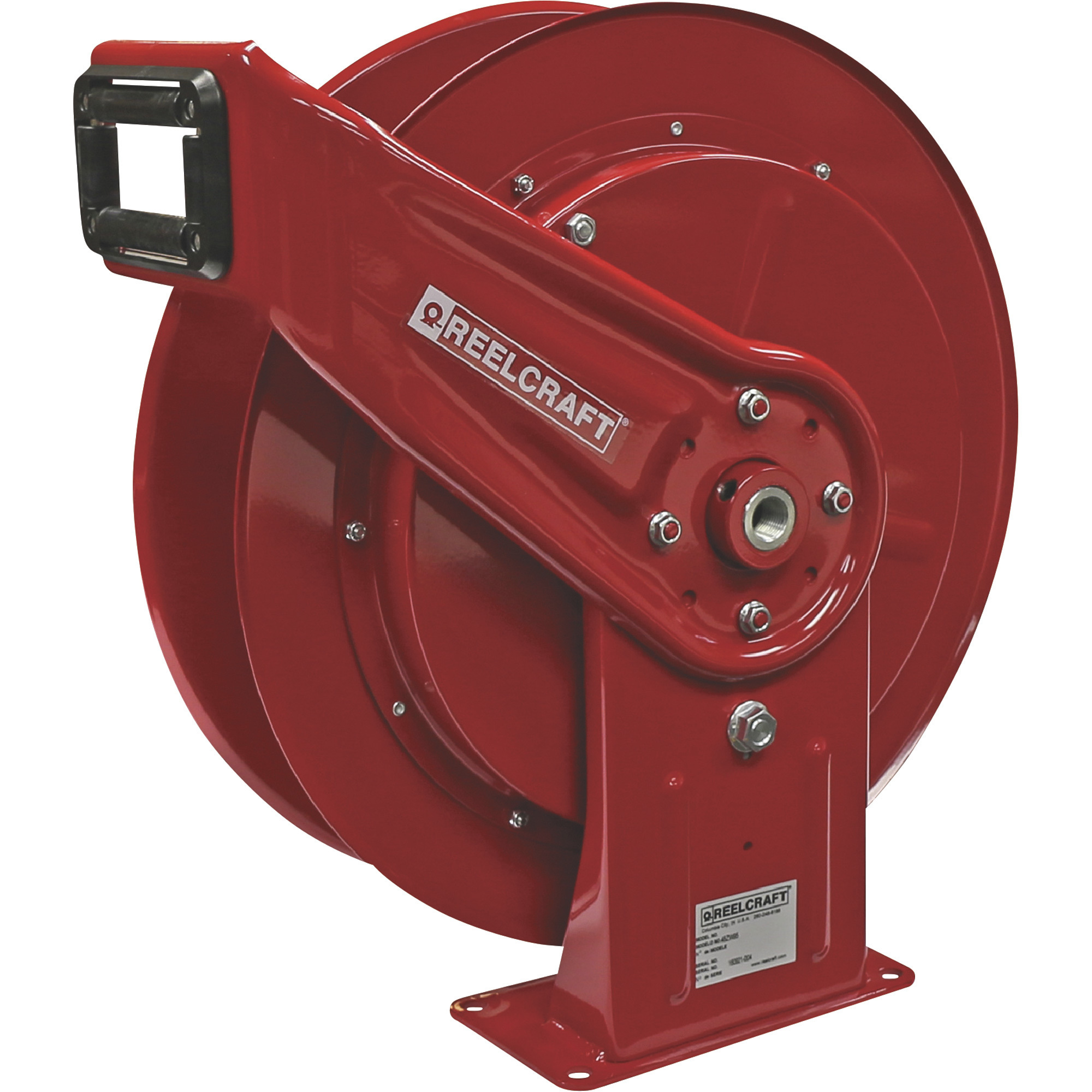 Reelcraft Retractable Air Hose Reel — With 3/8in. x 50ft. PVC Hose