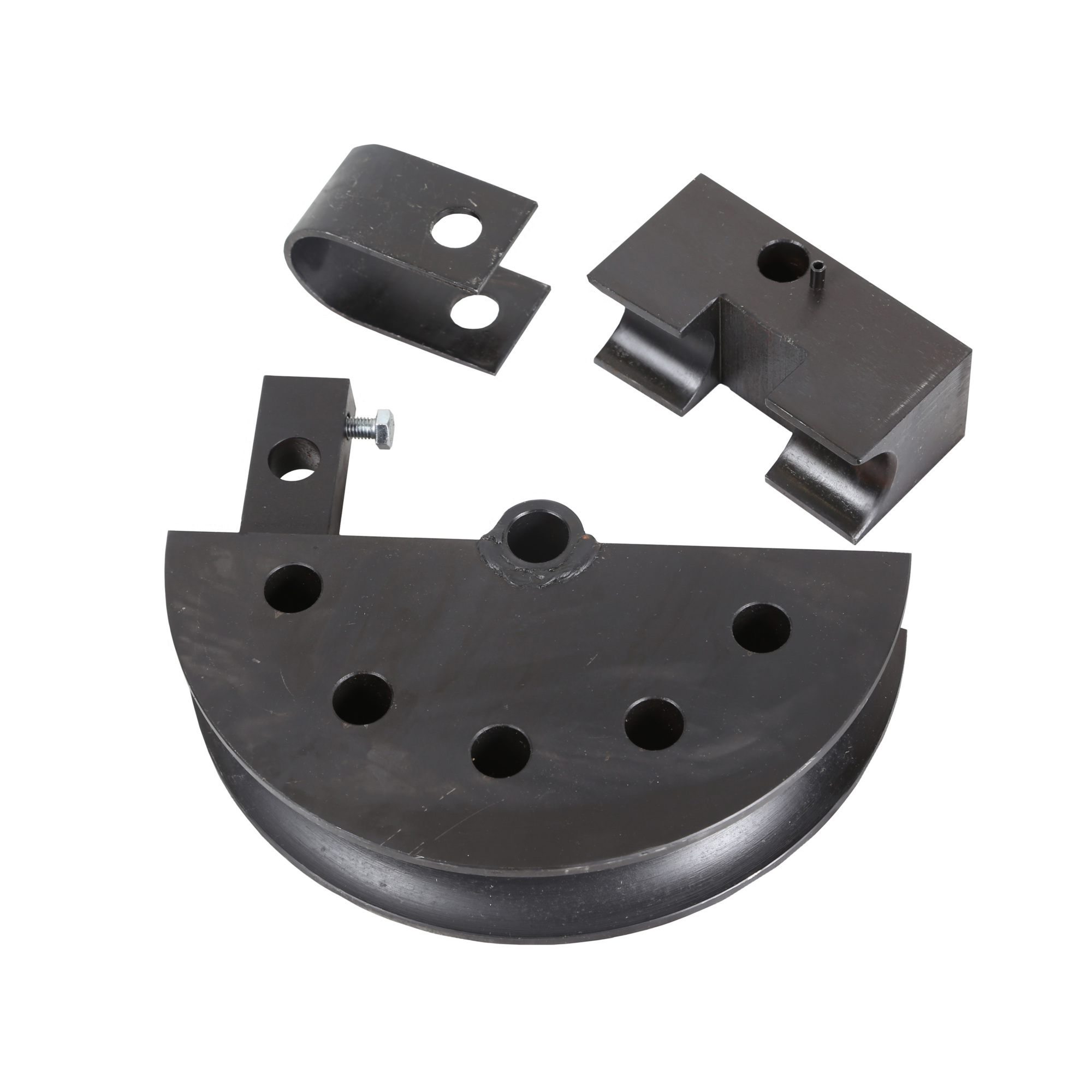 Woodward Fab, Pipe bender die .84in., 4in. CLR, 180 degree, Max. Bending Radius 4 °, Model# WFBDP12X4X180