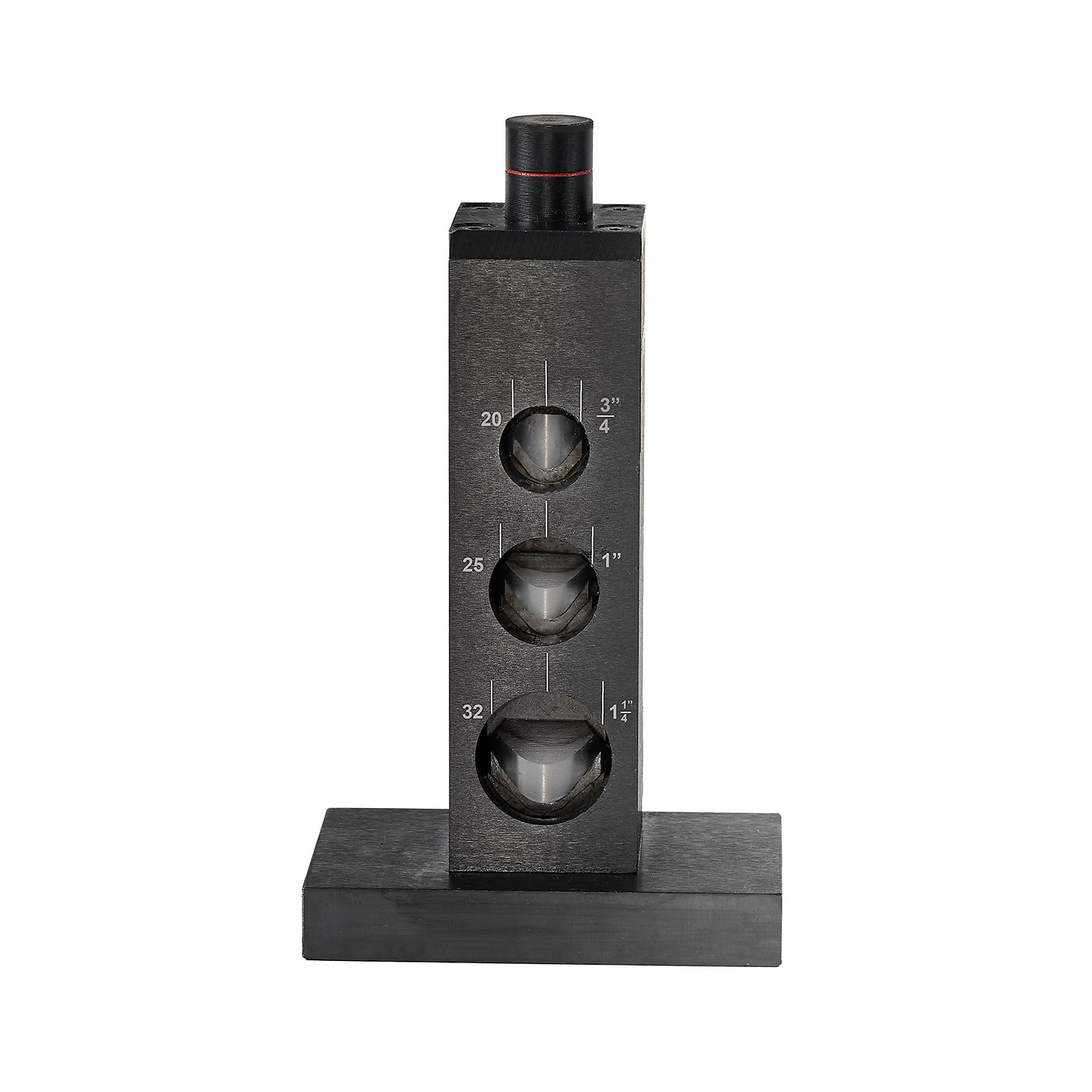 Woodward Fab, Press Operated 90° Notcher for 1/4in., 3/8in. 1/2in., Model# WFN2-H