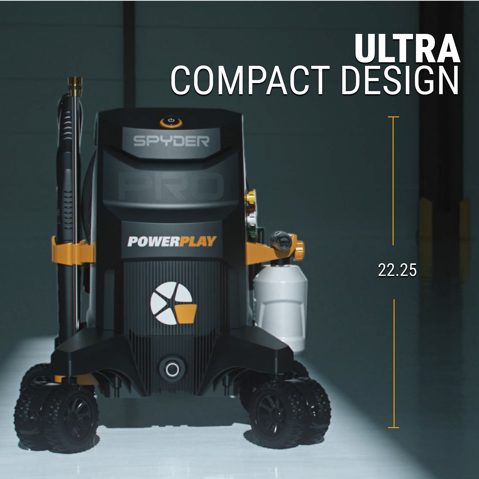 Powerplay, SPYDER PRO 2300PSI Electric Pressure Washer, Pressure 2300