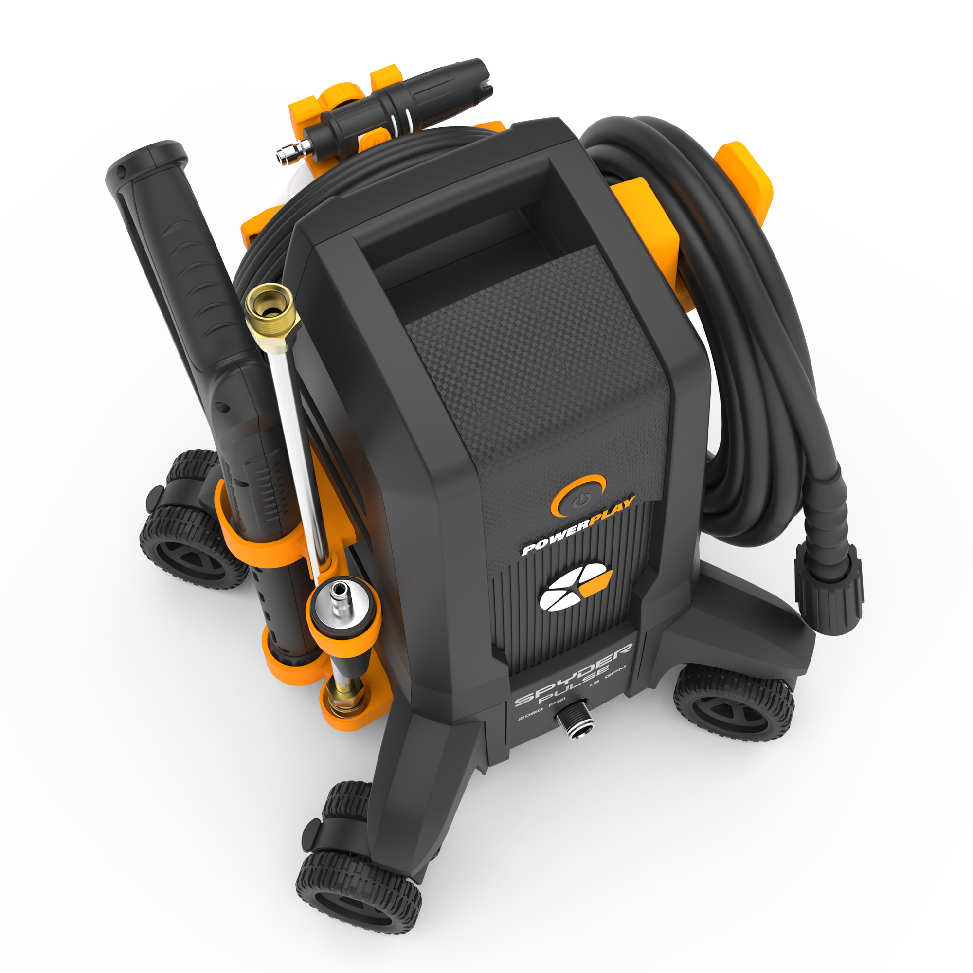 Powerplay, SPYDER Pulse 2050PSI Electric Pressure Washer, Pressure 2050
