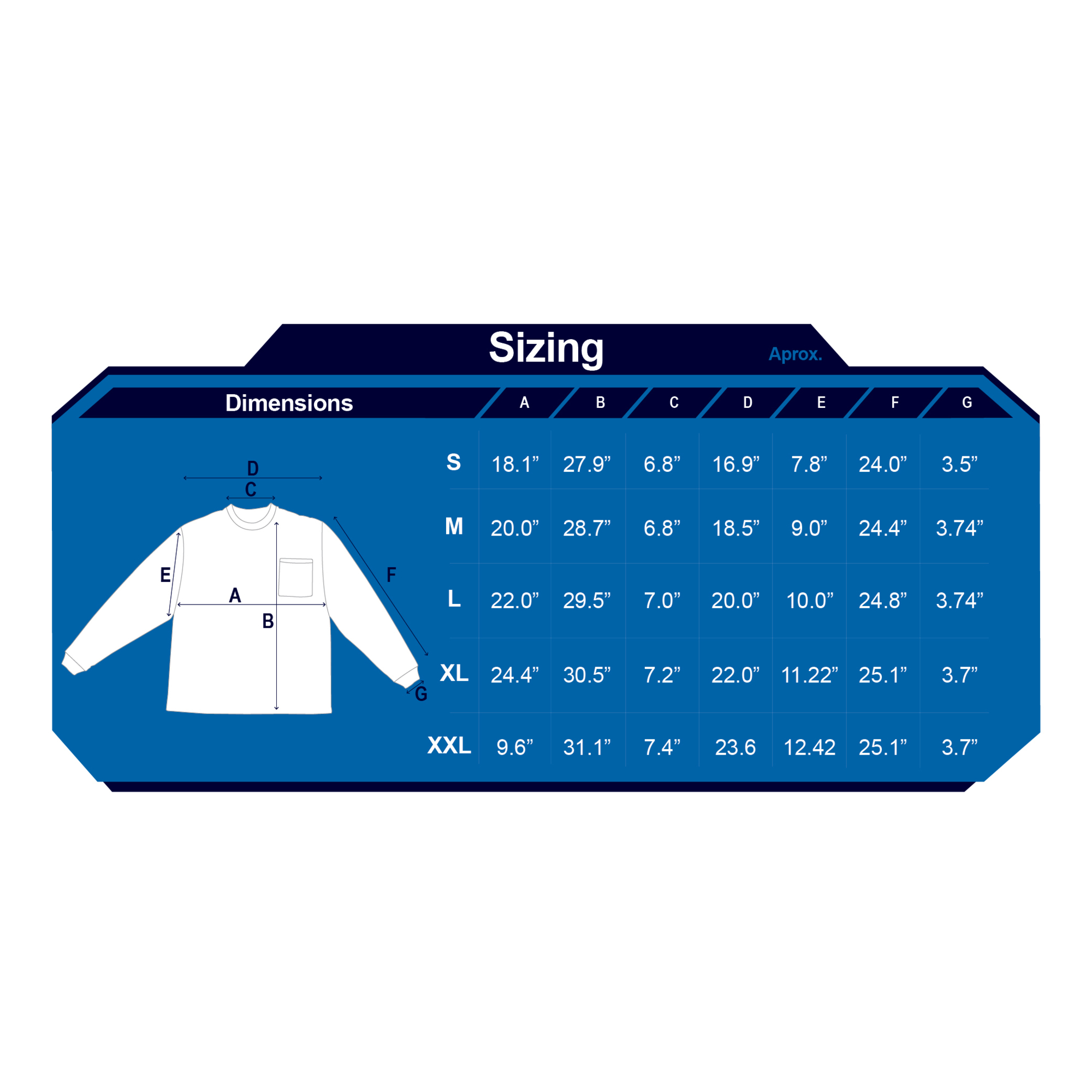 General Electric, HV Safety T-Shirt, Long Sleeve Reflective Tape