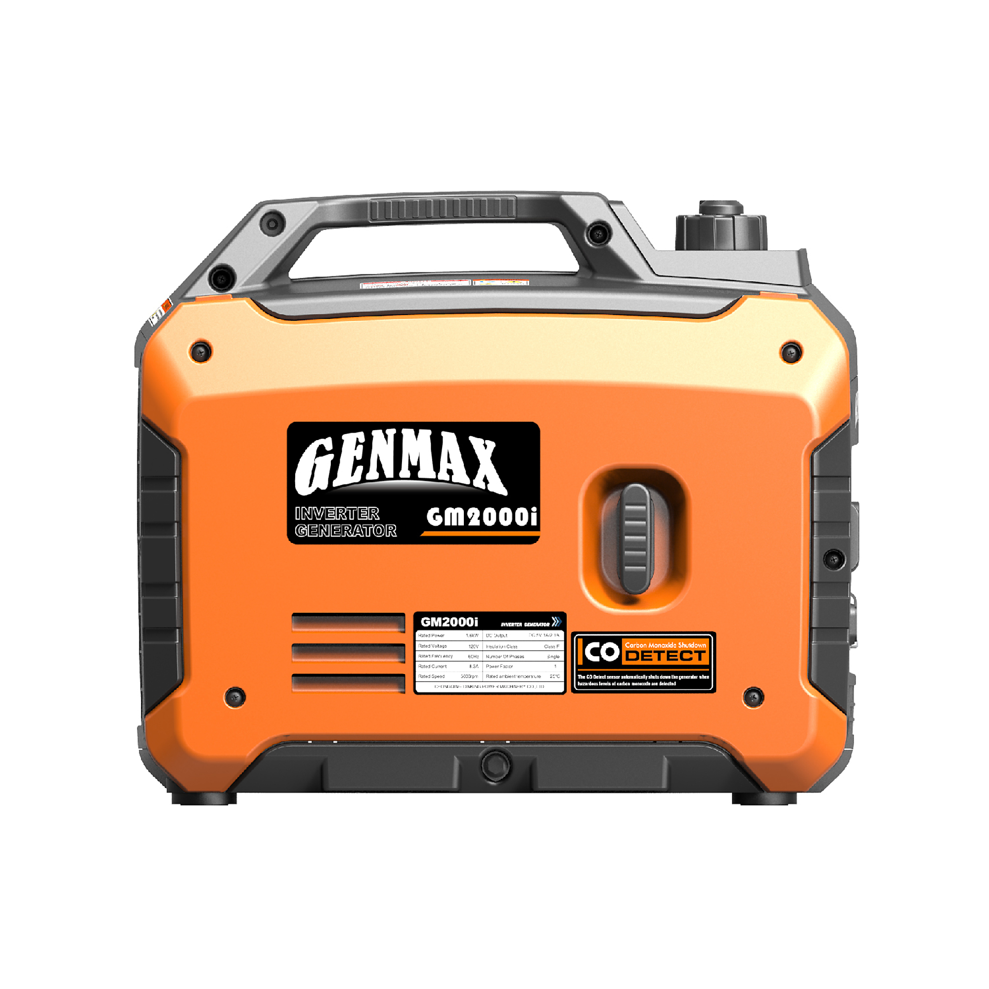 GENMAX, Portable Inverter Generator, 2000w, Surge Watts 2000 Voltage ...