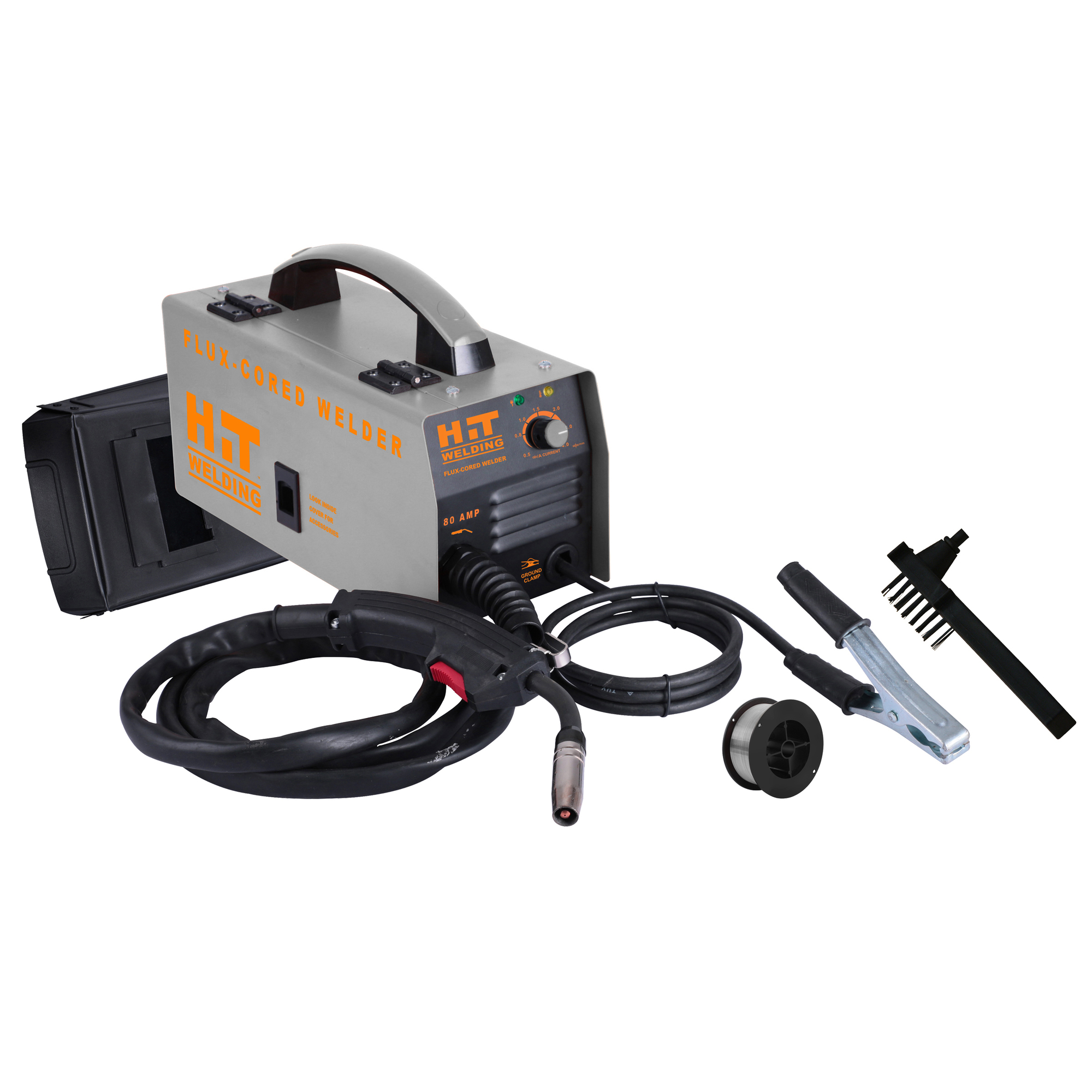 HIT Welding 120V, 80 Amp Flux Core Welder, Model# HIT125