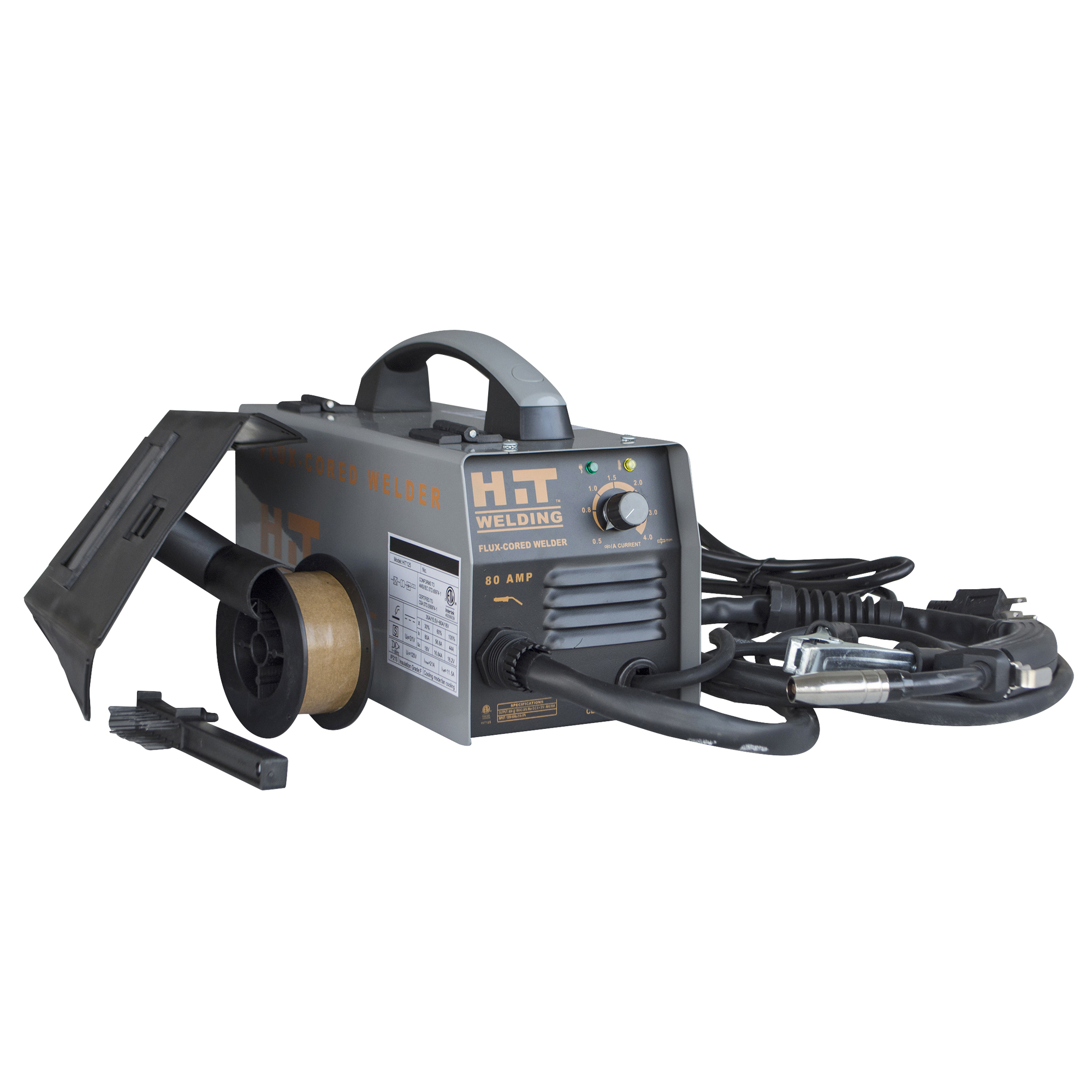 HIT Welding 120V, 80 Amp Flux Core Welder, Model# HIT125 | Northern Tool