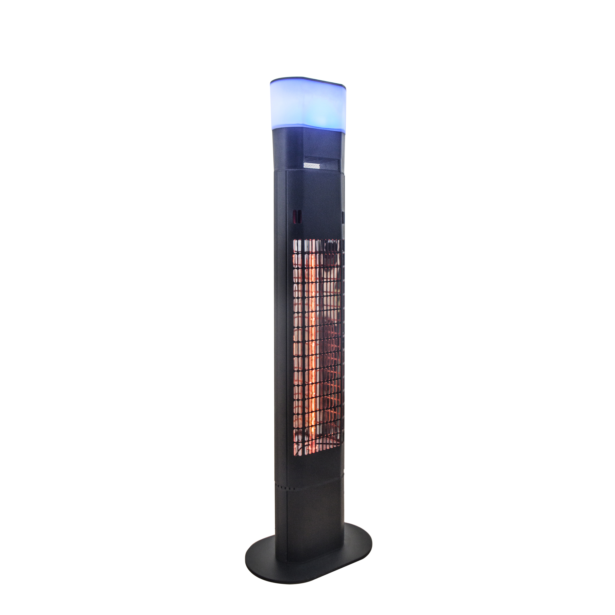 ENERG+, Stand patio heat Bluetooth speaker and LED light, Model# HEA-21848