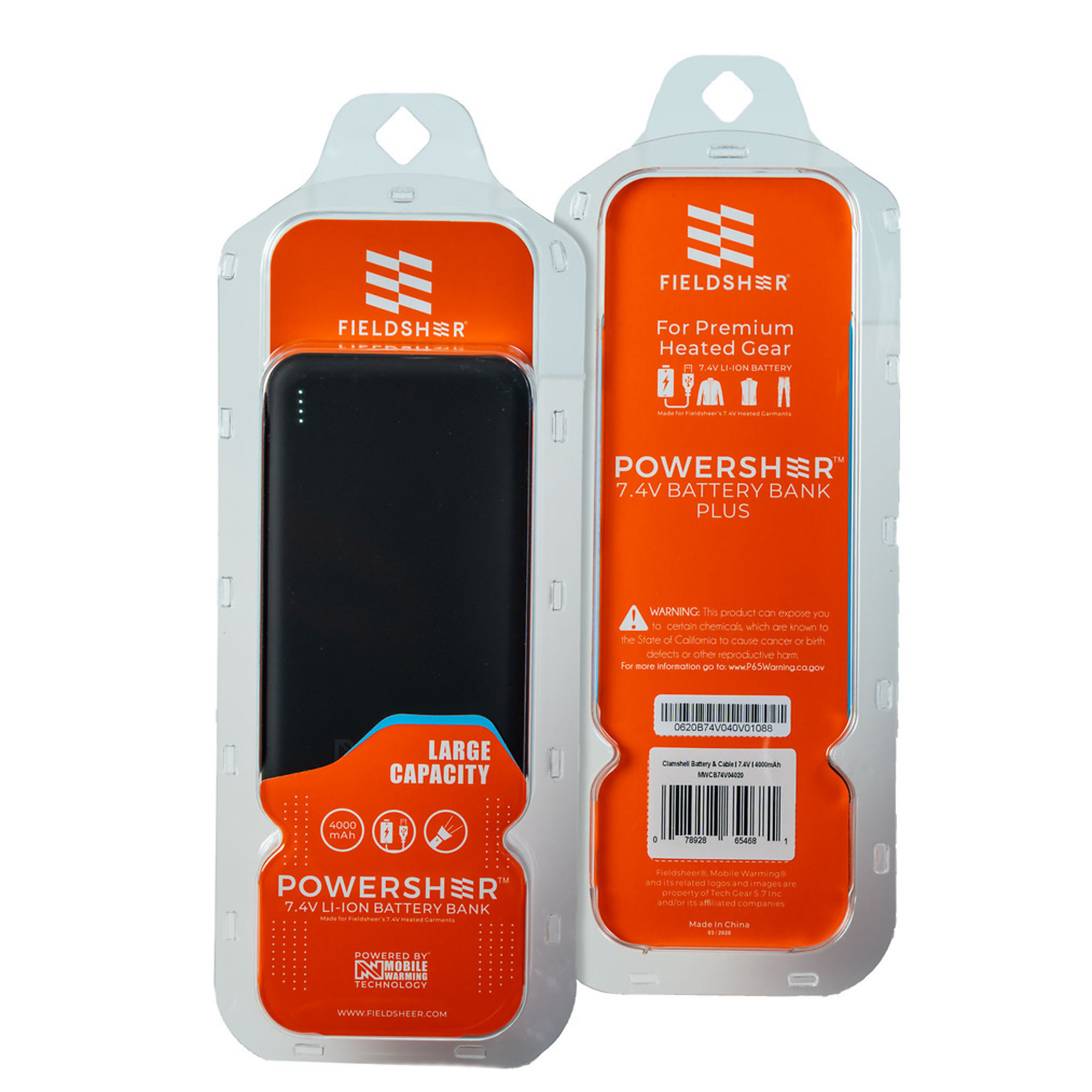 Fieldsheer, 7.4v Powersheer XL Plus Battery Battery and Cable, Volts 7.2 Model# MWCB74V04021