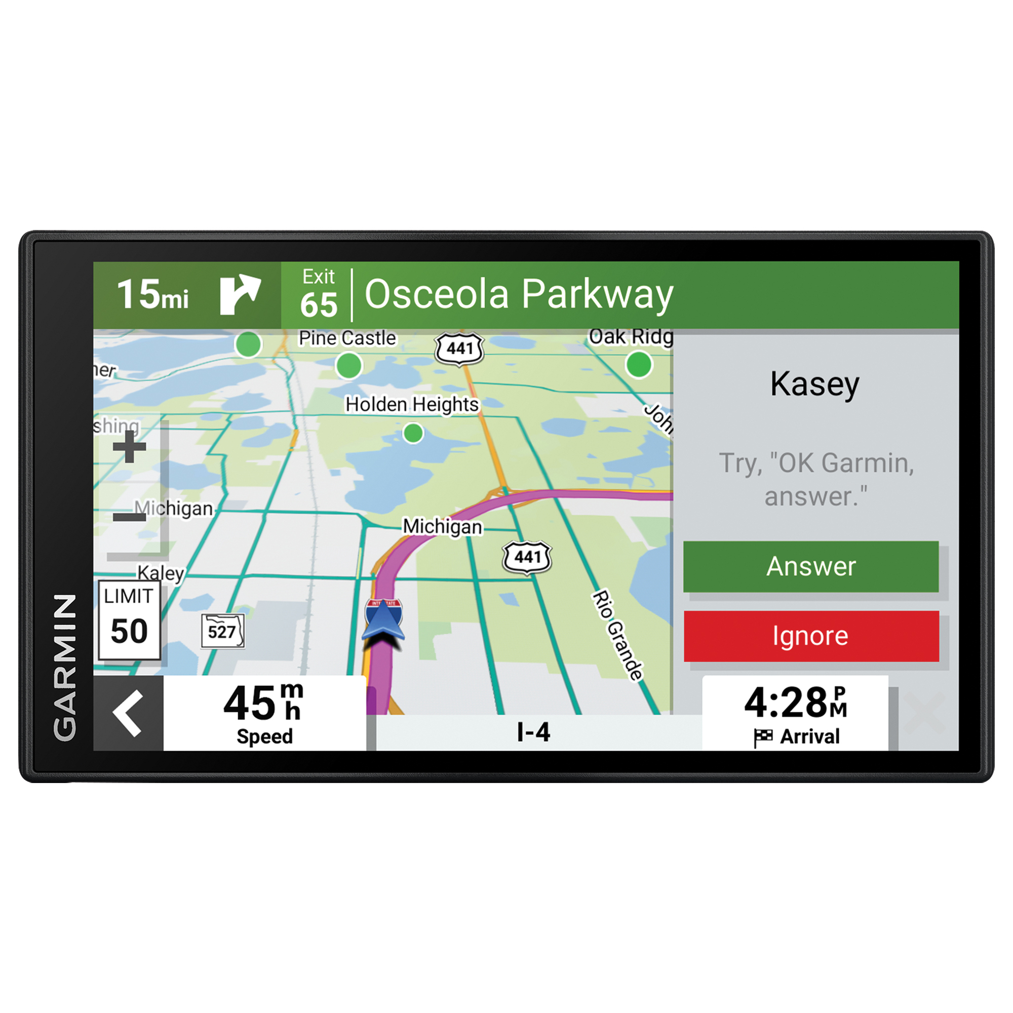 Garmin DriveSmart™, 66 6in. GPS Navigator, Monitor Size 6 in, Power Source Battery or USB, Model# 010-02469-00