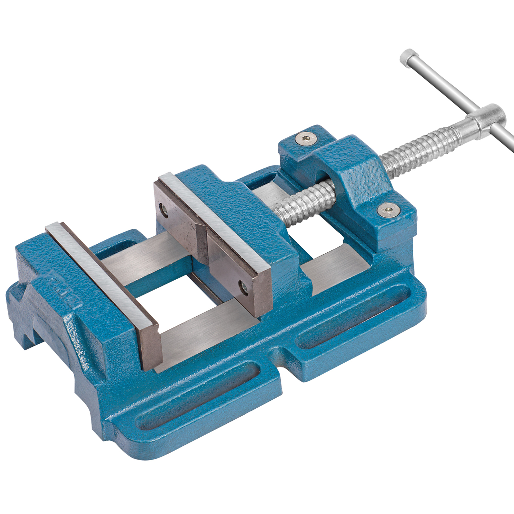 KANCA Quick Drill Press Vise - 5in. Jaw Width, 4.5in. Jaw Capacity, Cast Iron, Hardened Alloy Steel Jaws, Model# Quick Drill Press Vise