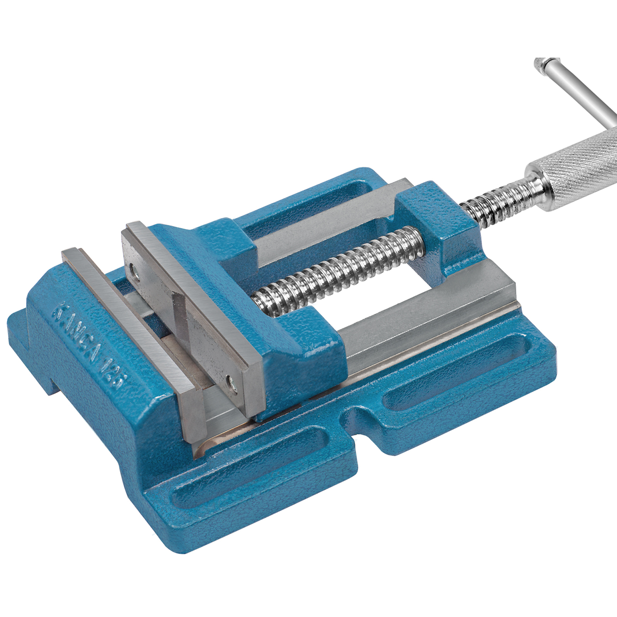 KANCA Drill Press Vise - 5in. Jaw Width, 4.5in. Jaw Capacity, Hardened Alloy Steel Jaws, Model# Drill Press Vise