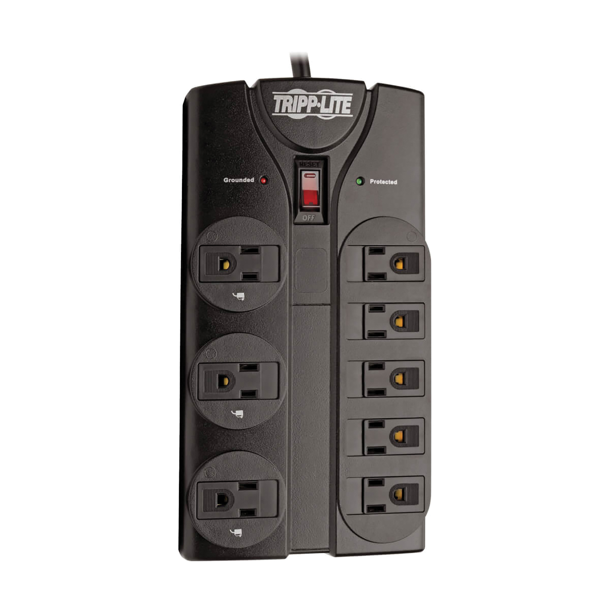 Tripp Lite Protect It!®, 8Outlet Surge Protector, Cord Length 8 ft