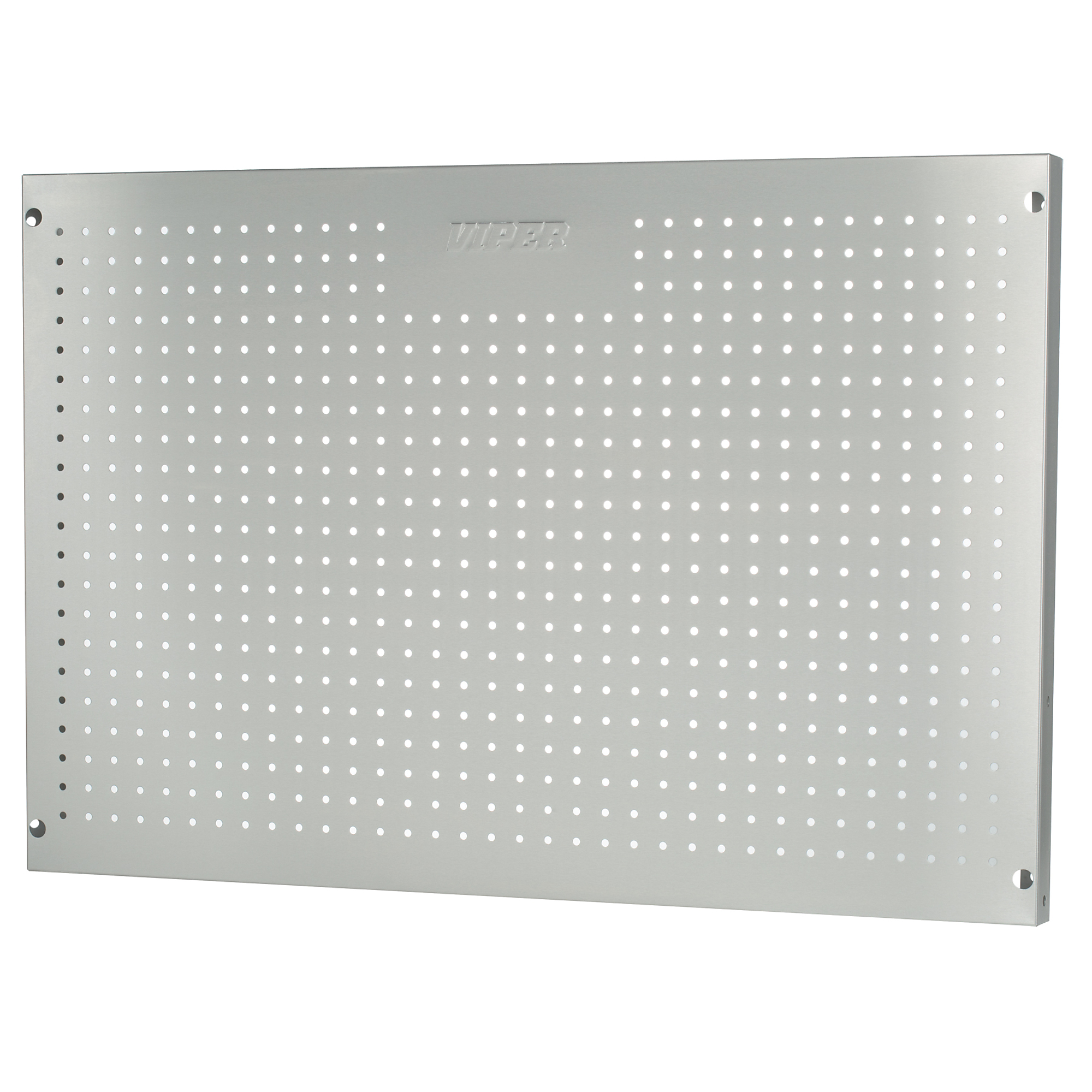 Viper Tool Storage Stainless Steel Pegboard - 24in. x 36in., Corrosion-Resistant, Model# V2436PBSS