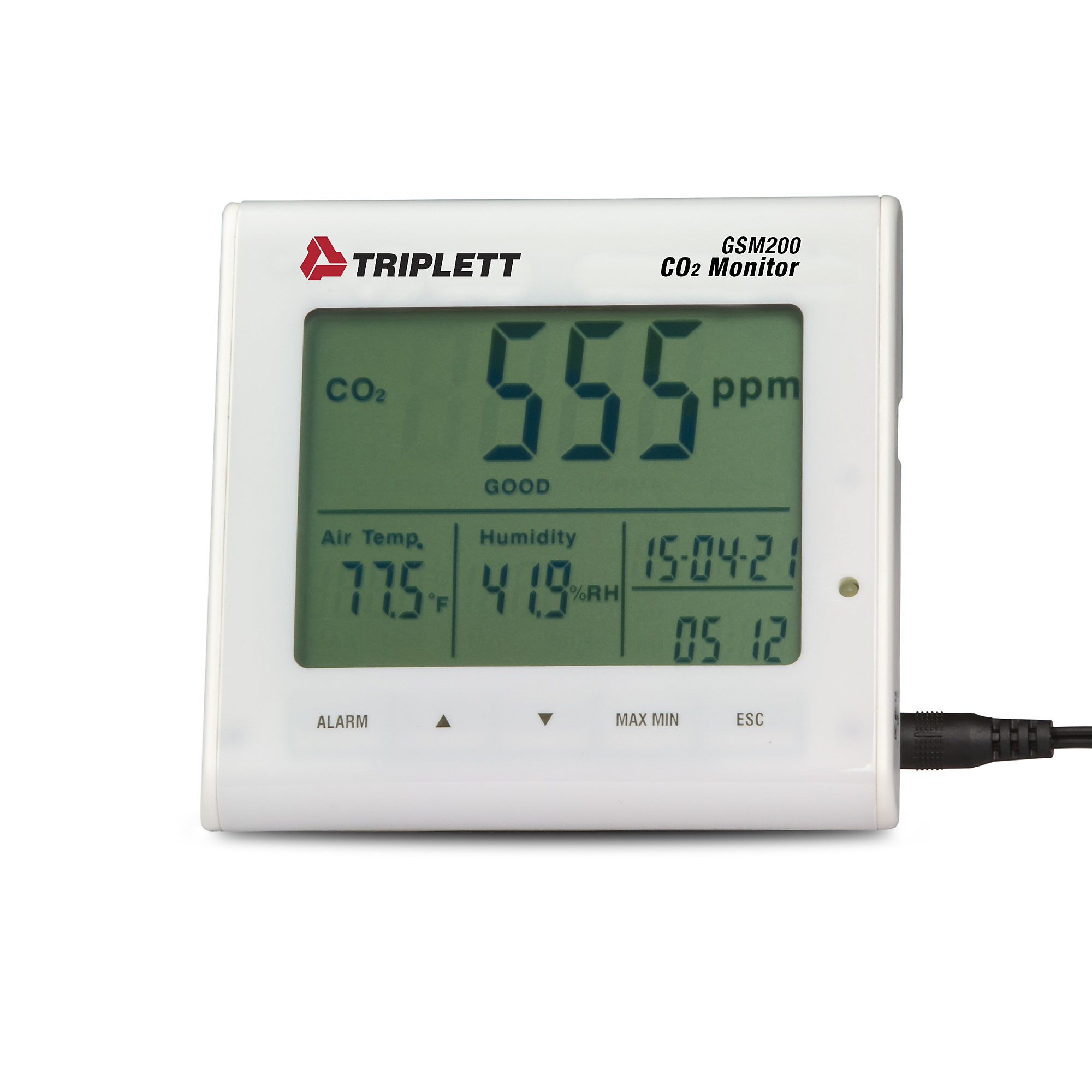 Triplett, Air Quality Carbon Dioxide Monitor, Model# GSM200