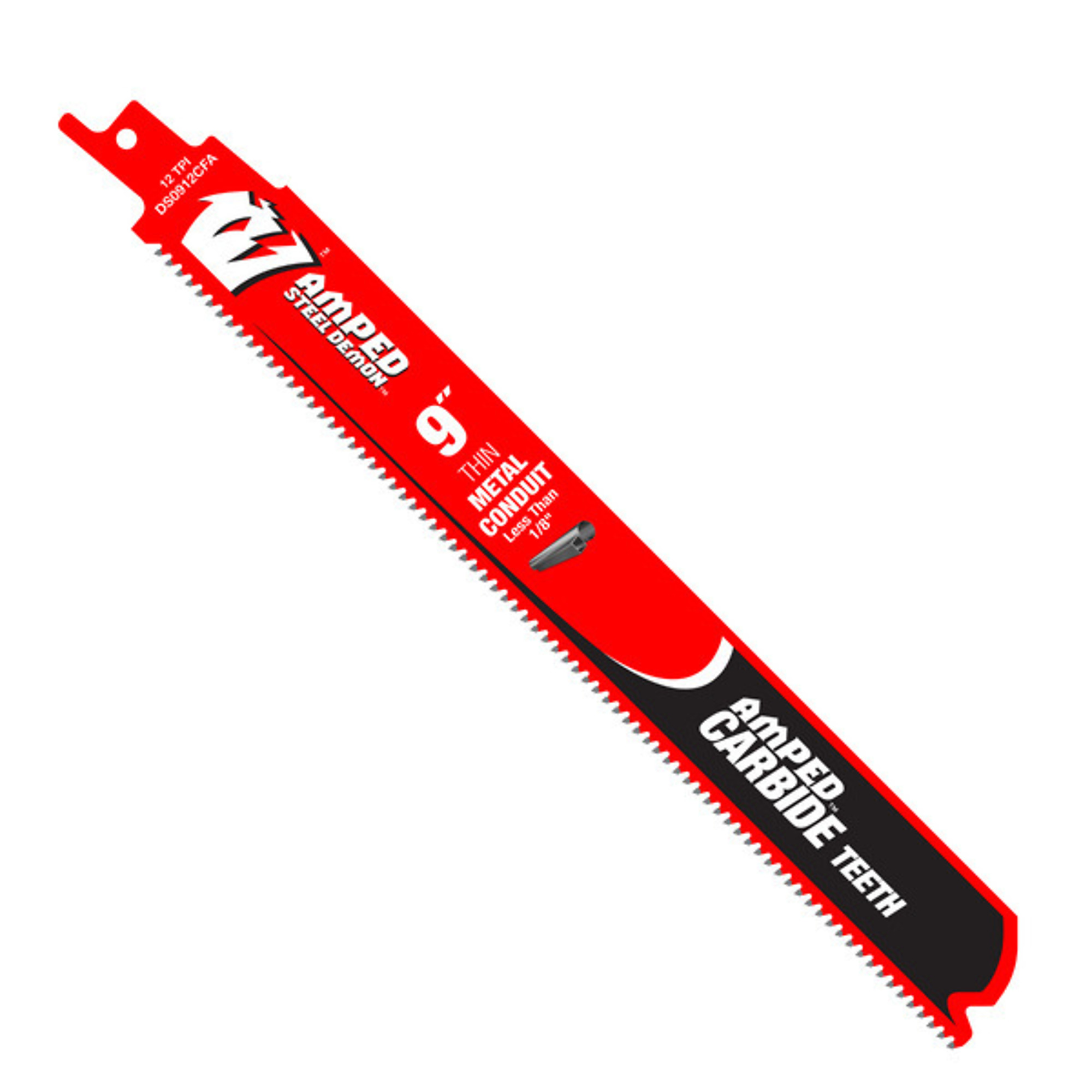Diablo Tools, AMPED 9in. 12 TPI Carbide Recip. for Thin Metal, Included (qty.) 1 Model# DS0912CFA
