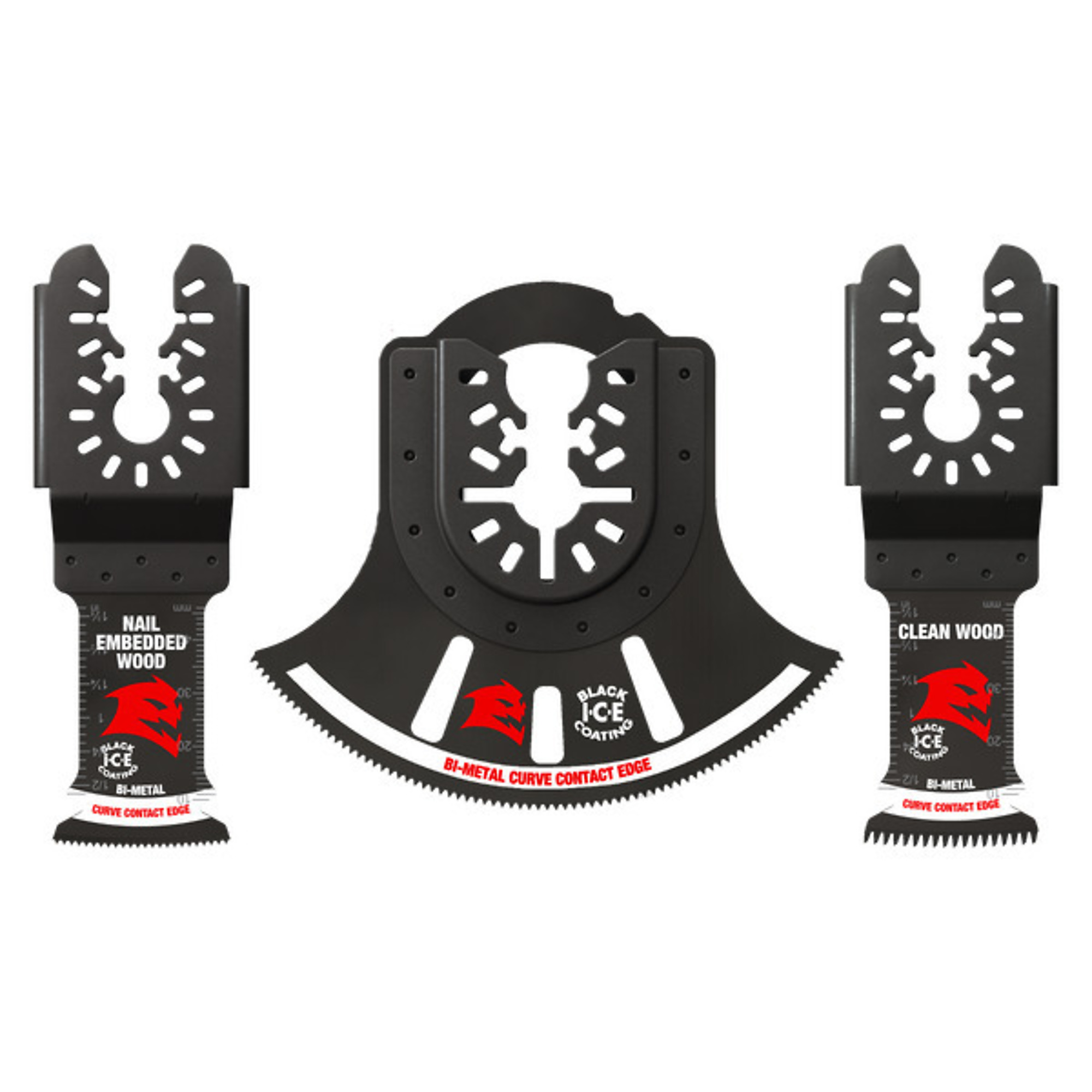 Diablo Tools, 3 pc Universal Bi-Metal Oscillating Blade Set, Model# DOU3BS