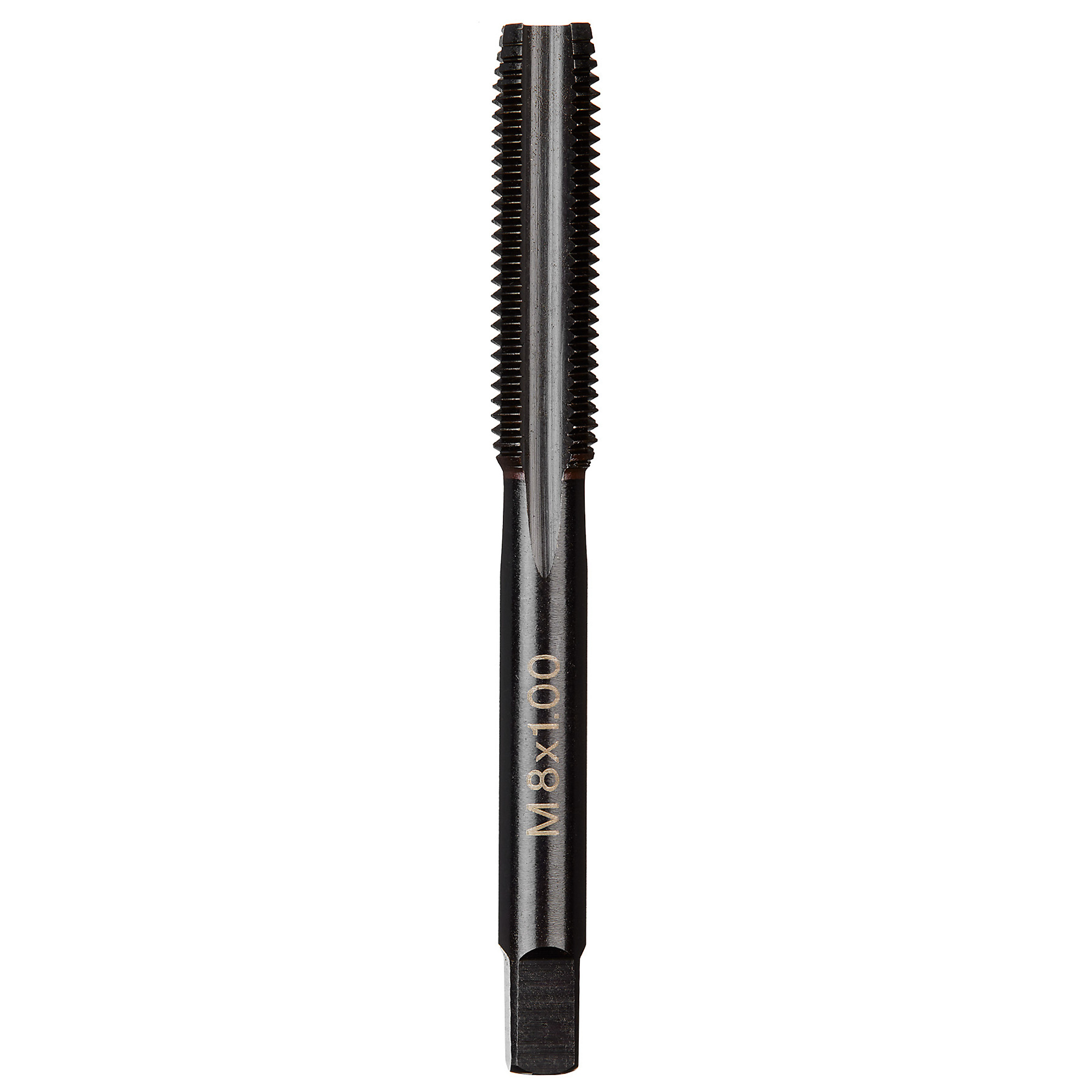 Milwaukee M8-1.00 mm Straight Flute Plug Tap, Model# 49-57-5145
