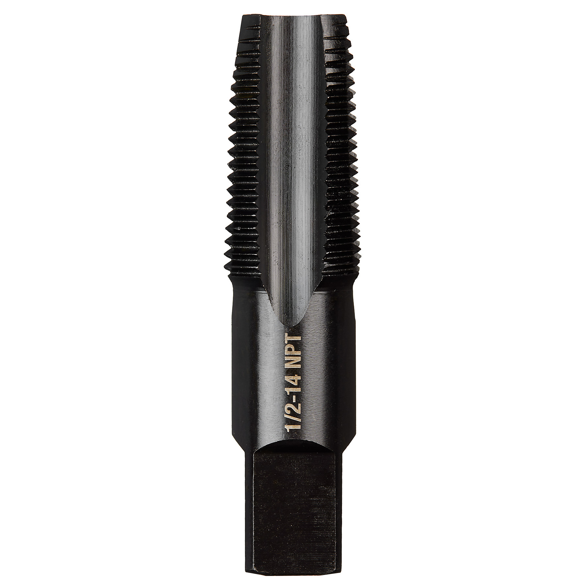 Milwaukee 1/2"-14 NPT Straight Flute Taper Tap, Model# 49-57-5293