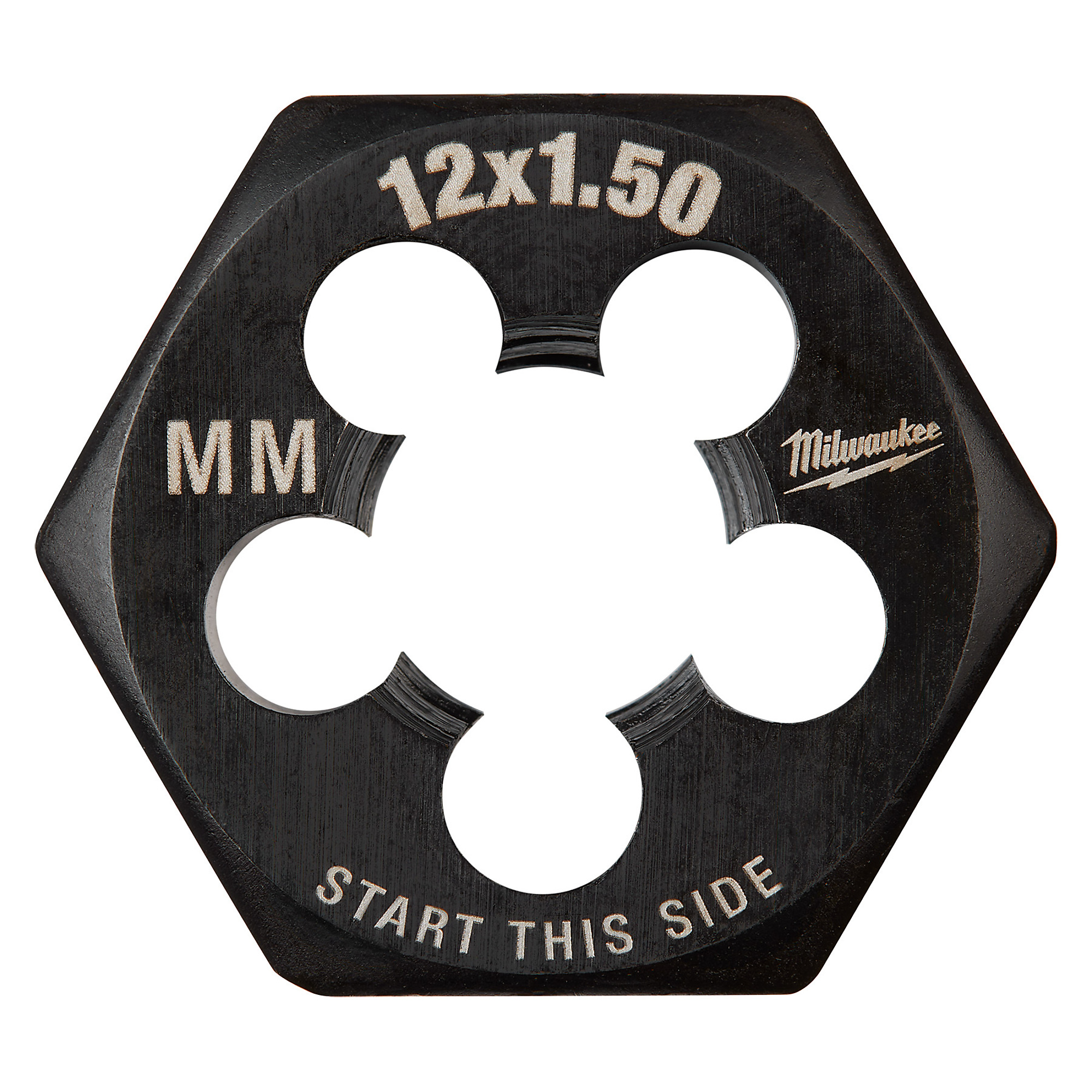 Milwaukee M12-1.50 mm 1-Inch Hex Threading Die, Model# 49-57-5359