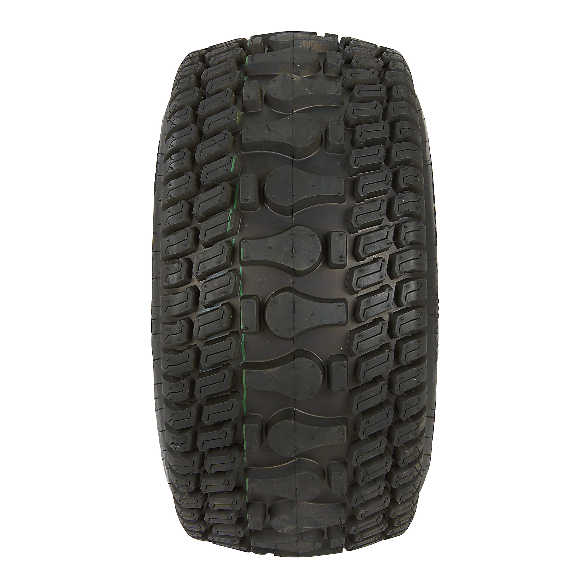 Klutch Pneumatic Lawn Mower Tire Assembly, 20/8.00-8, Turf