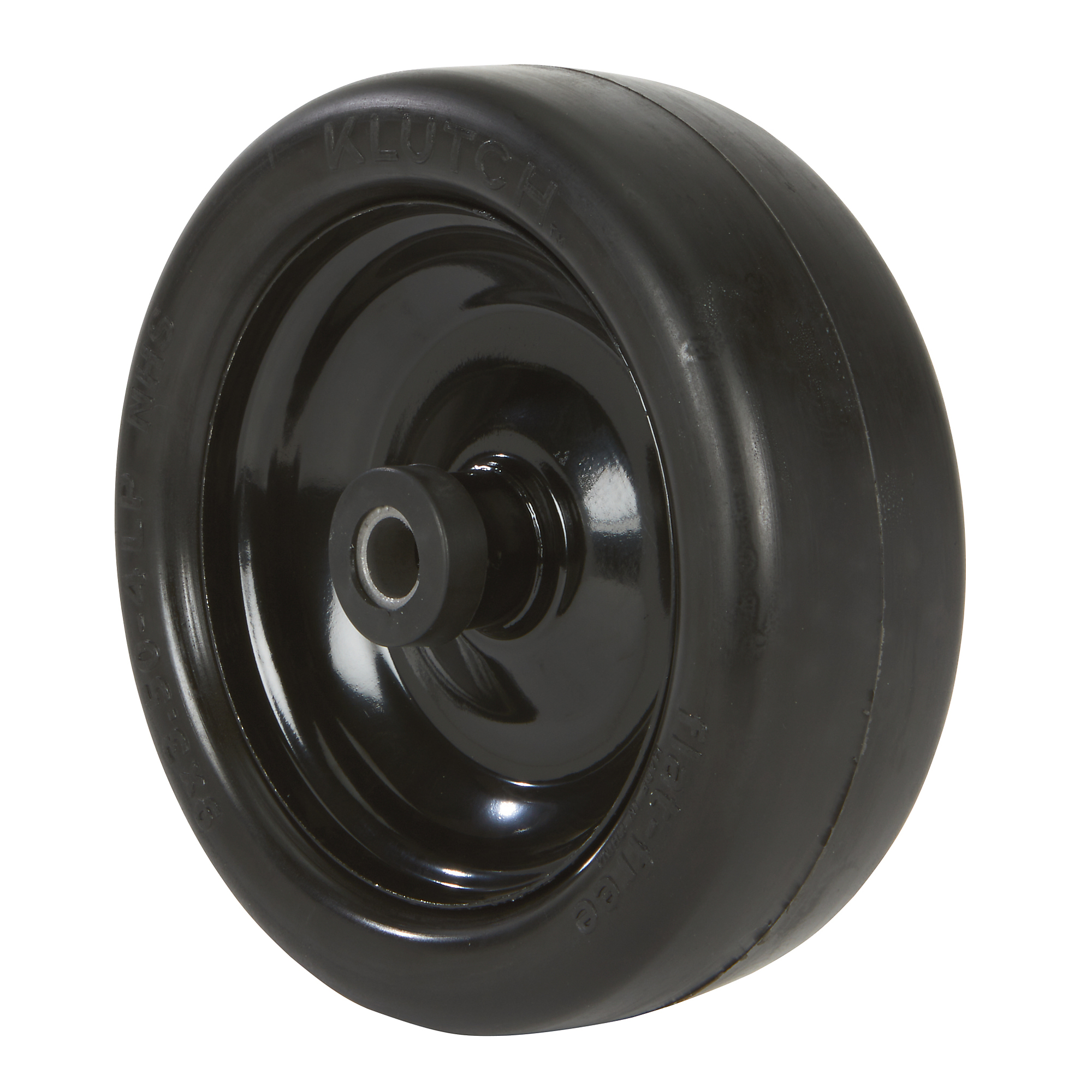 Klutch Flat-Free Universal ZTR Mower Tire Assembly, 9/3.50-4, Smooth Tread