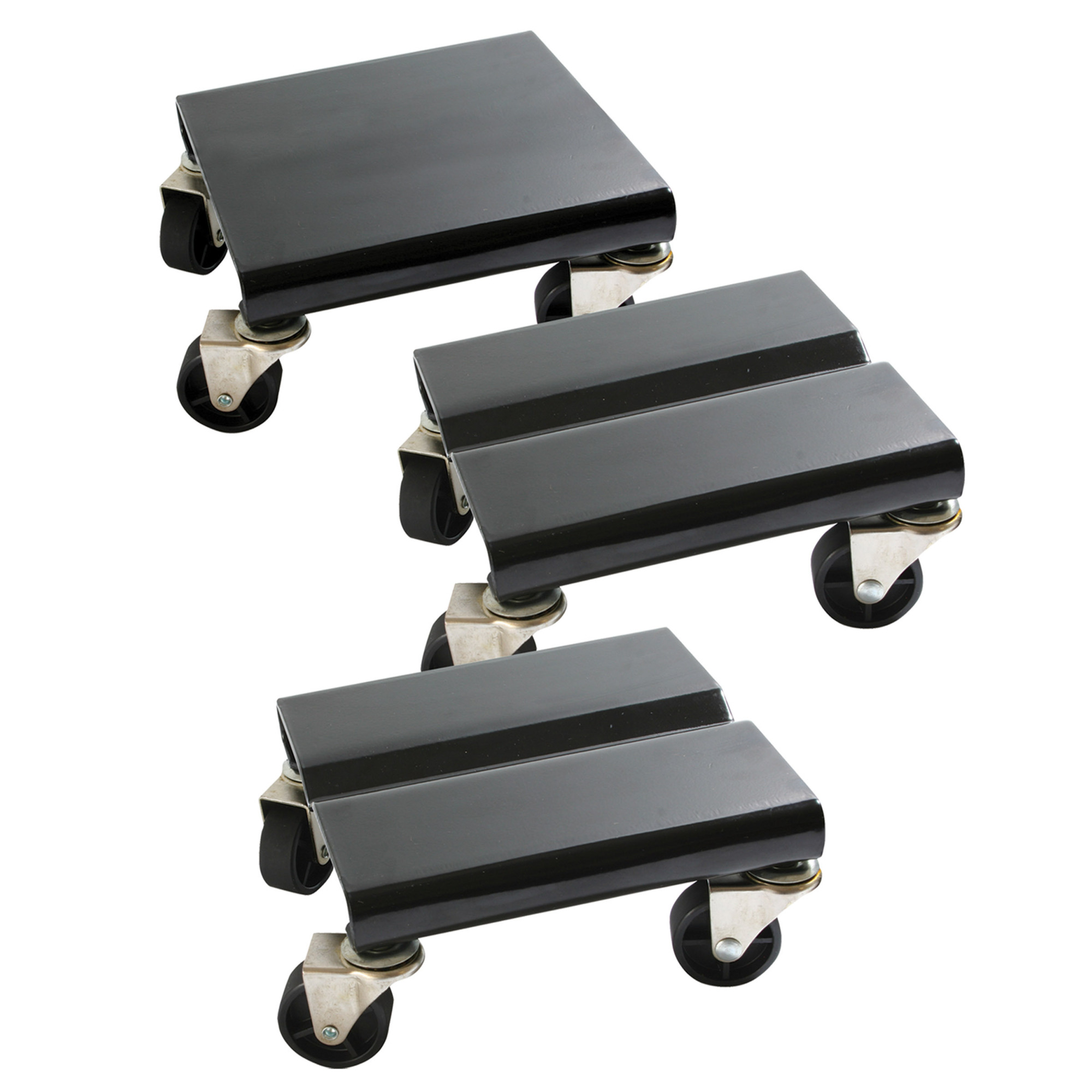 Sportsman Series Steel Snowmobile Dolly Set - 1500-Lb. Capacity, Powder-Coated, 3-Piece, Model# SMDOLLY