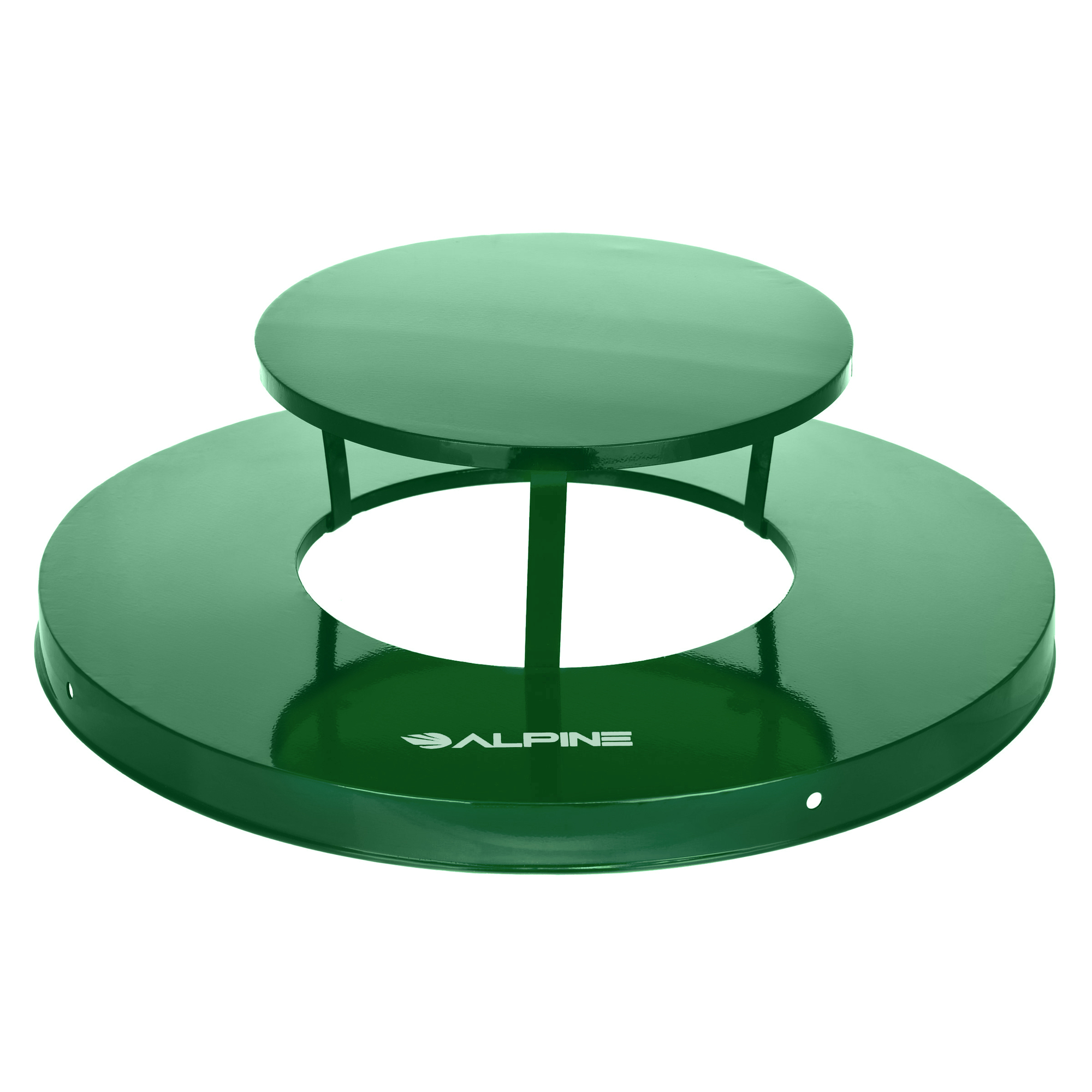 Alpine, Rain Bonnet Lid For 38-Gallon Outdoor Trash Can, Model# ALP479-38-A-GRN
