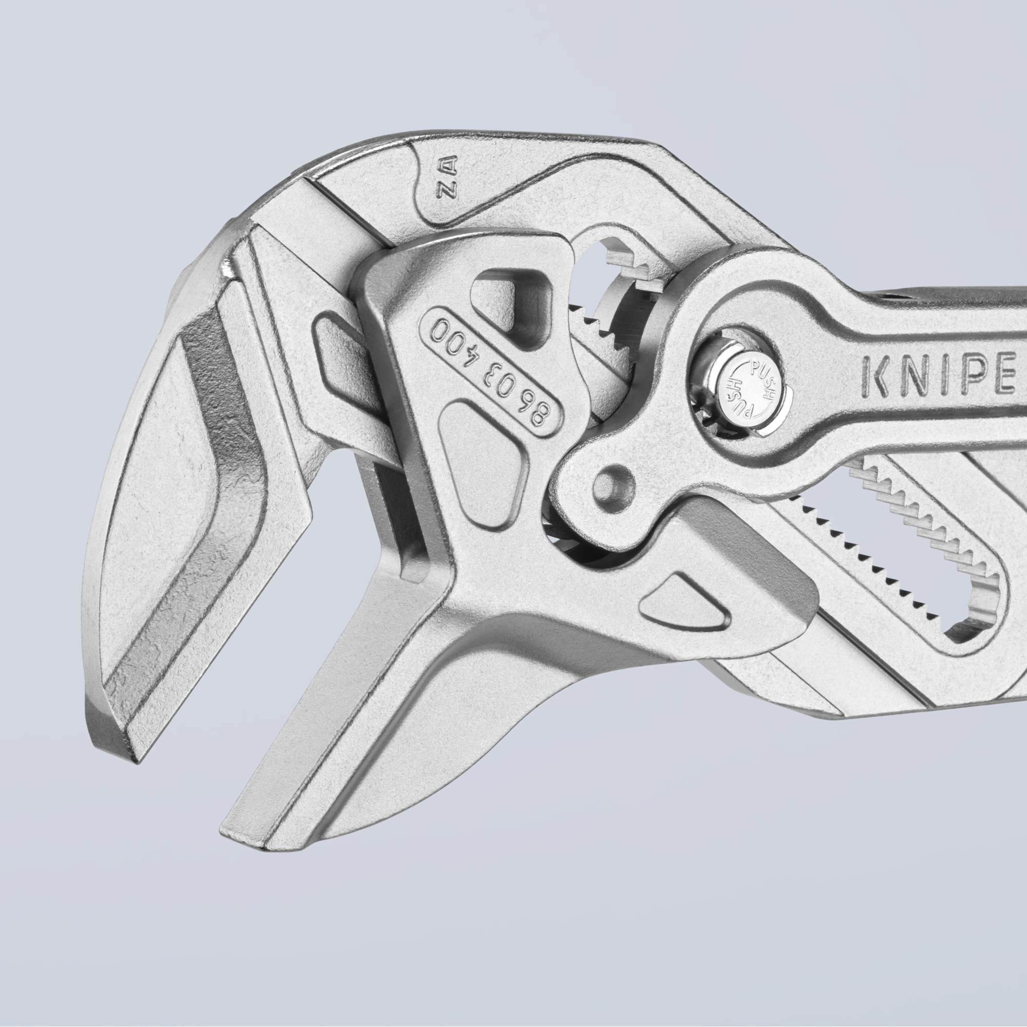 KNIPEX, XL Pliers Wrench, Plastic coating, Bulk, 16in., Pieces (qty.) 1