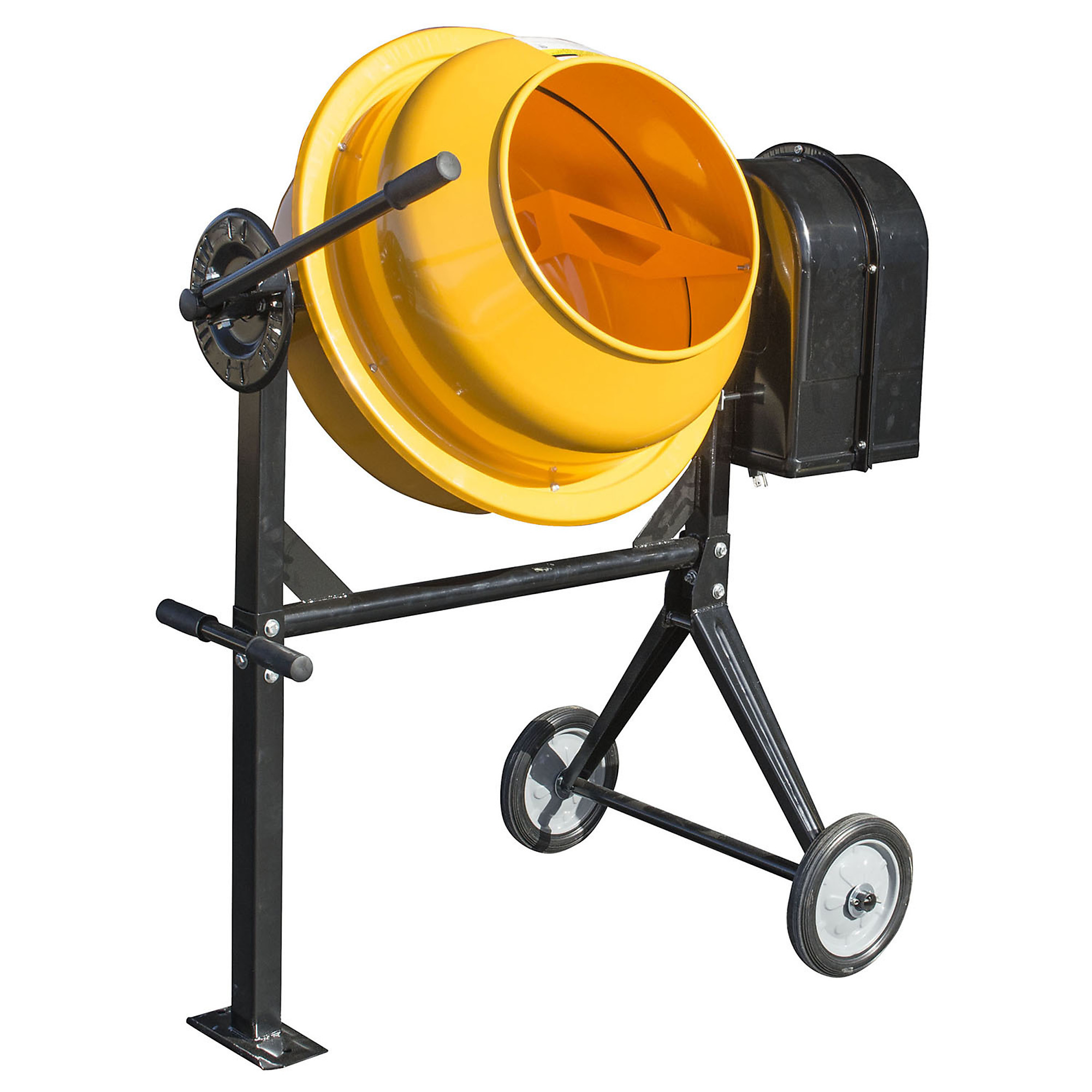 ProSeries, 3.5 Cubic Foot Electric Cement Mixer, Drum Capacity 3.5 ft³, Drum Opening 15 in, Model# CME35